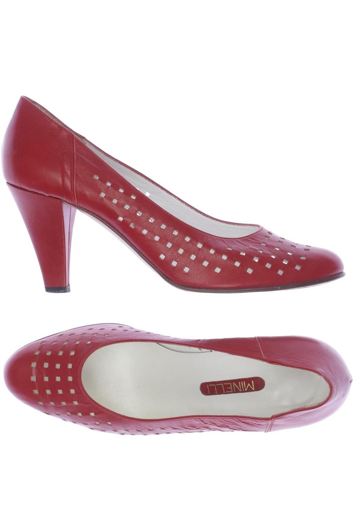 

minelli Damen Pumps, rot, Gr. 4.5