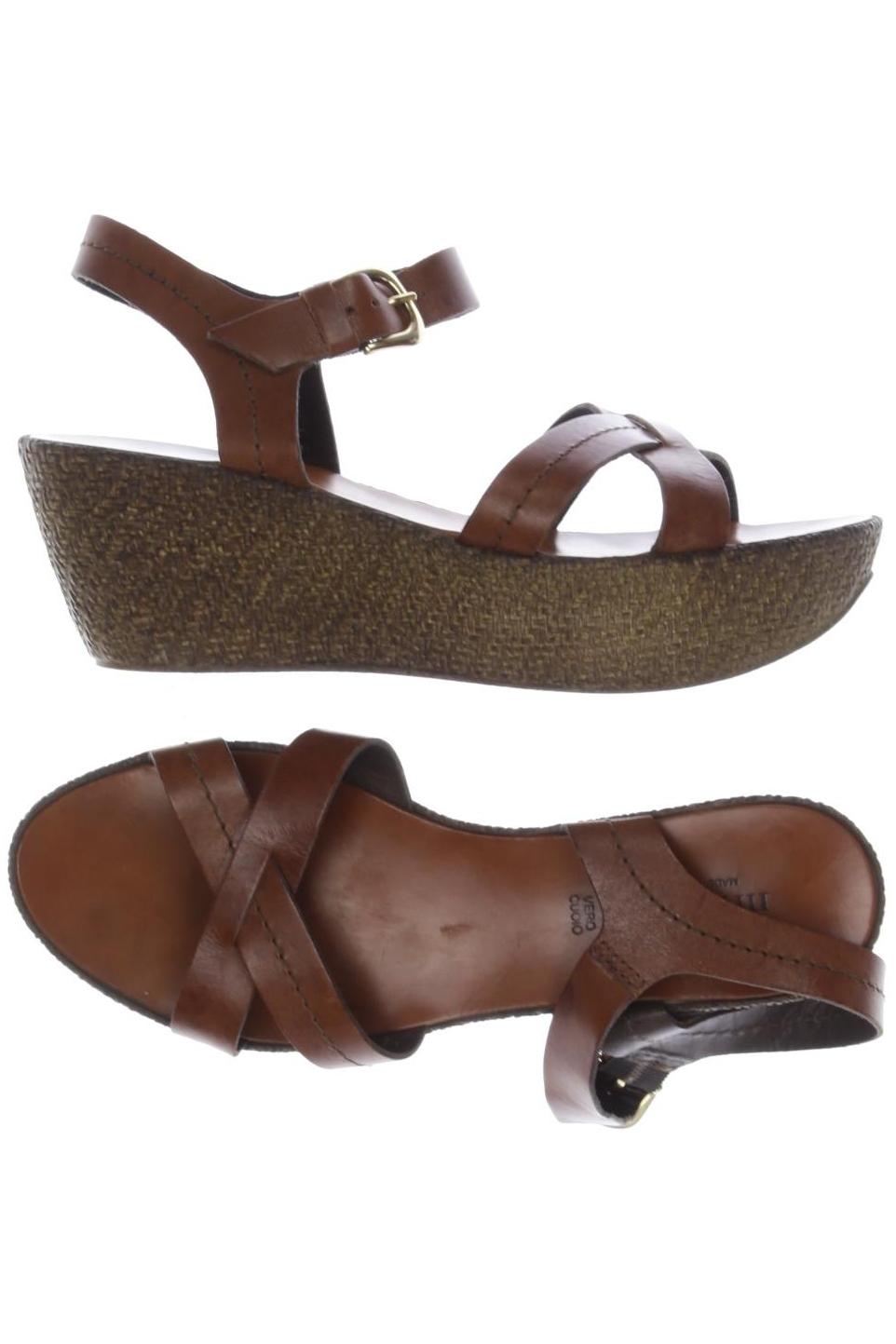 

minelli Damen Sandale, braun, Gr. 38
