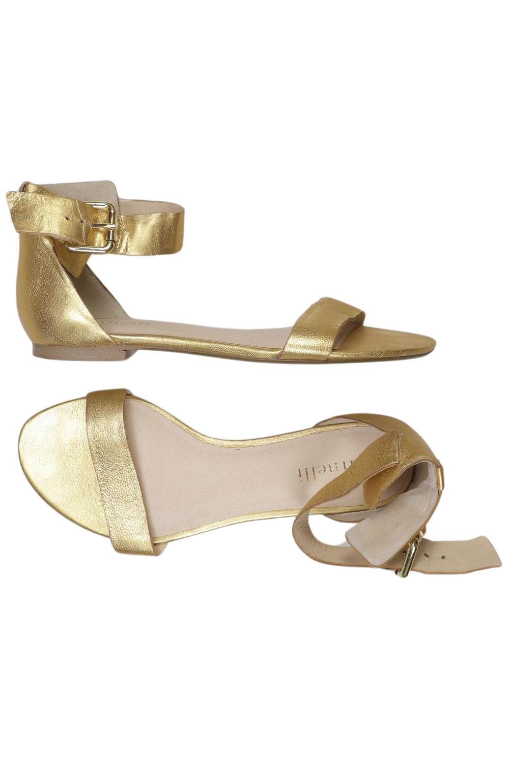 

minelli Damen Sandale, gold, Gr. 37