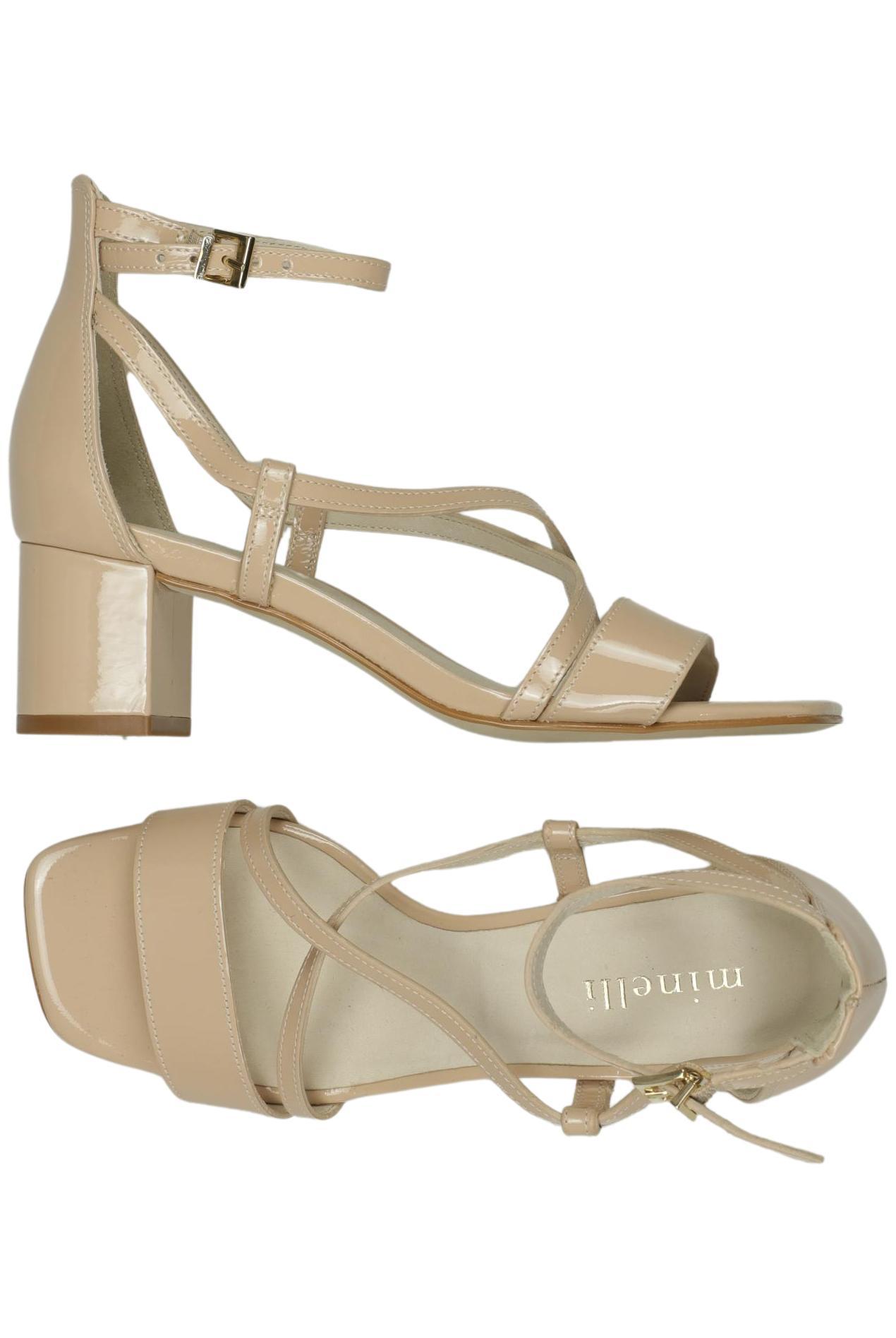 

minelli Damen Sandale, beige, Gr. 35