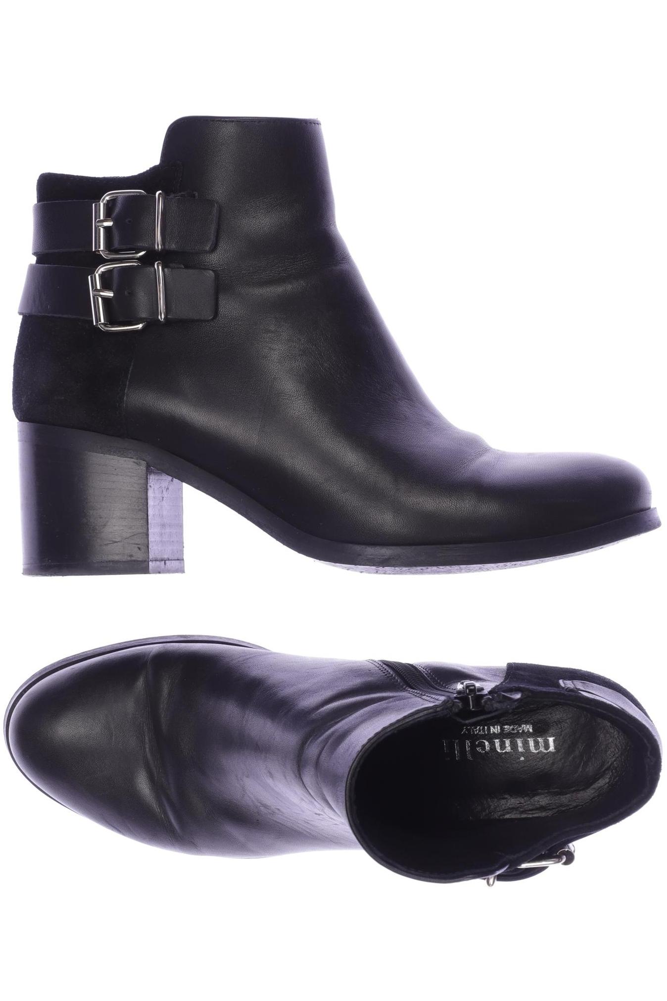 

minelli Damen Stiefelette, schwarz, Gr. 38