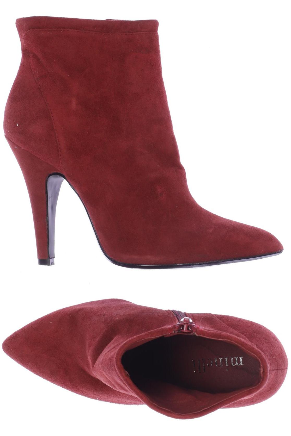 

minelli Damen Stiefelette, rot, Gr. 35