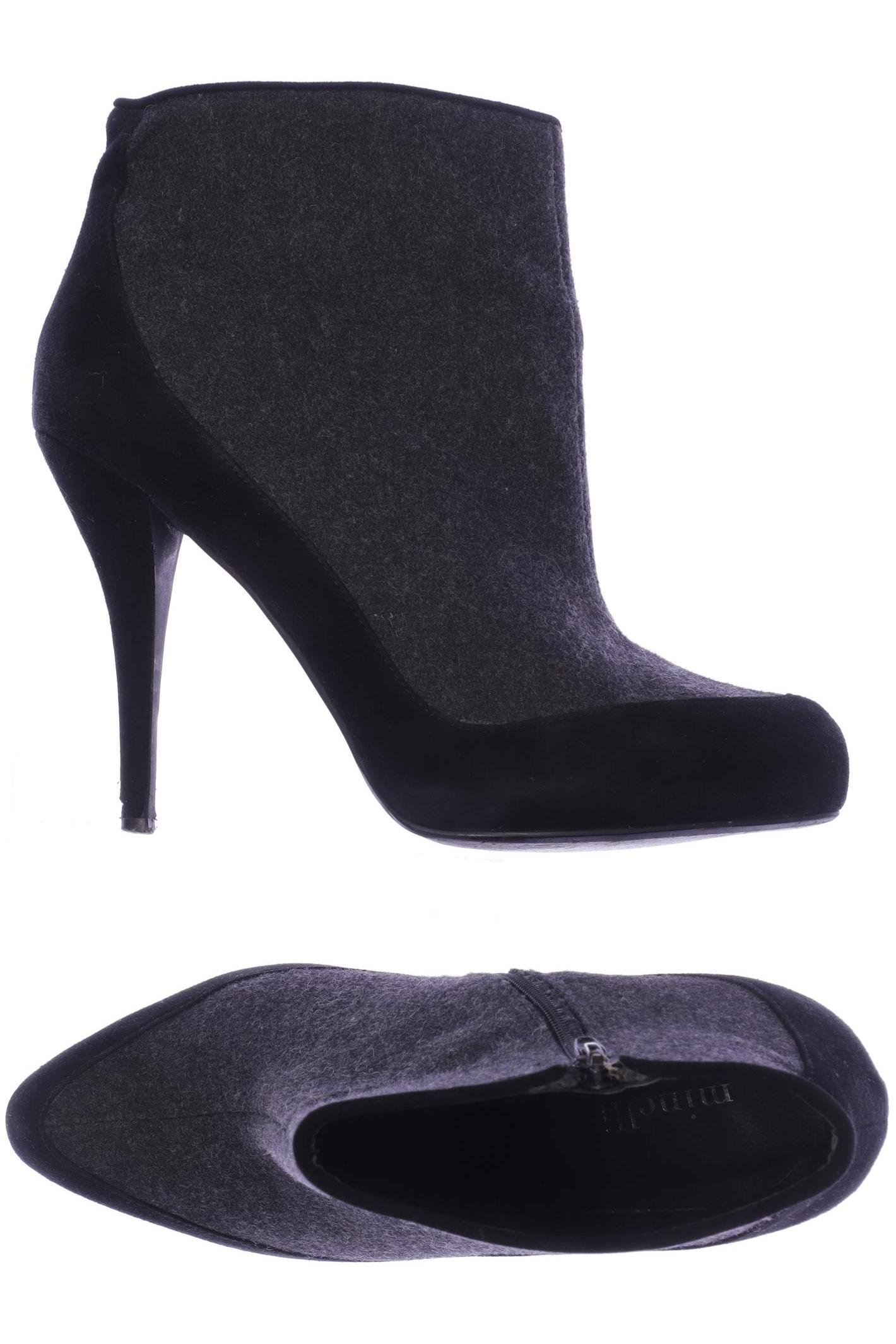 

minelli Damen Stiefelette, grau, Gr. 41