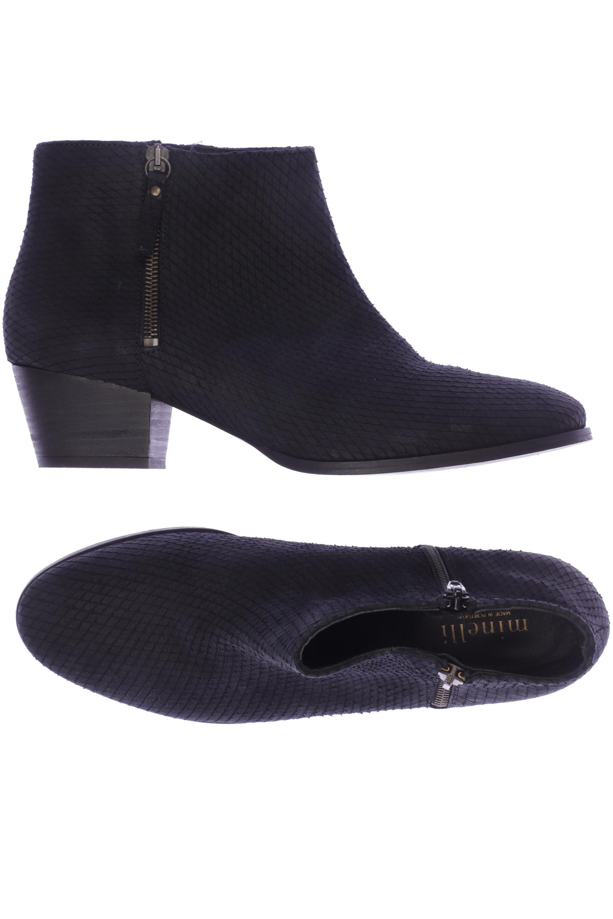 

minelli Damen Stiefelette, schwarz, Gr. 41