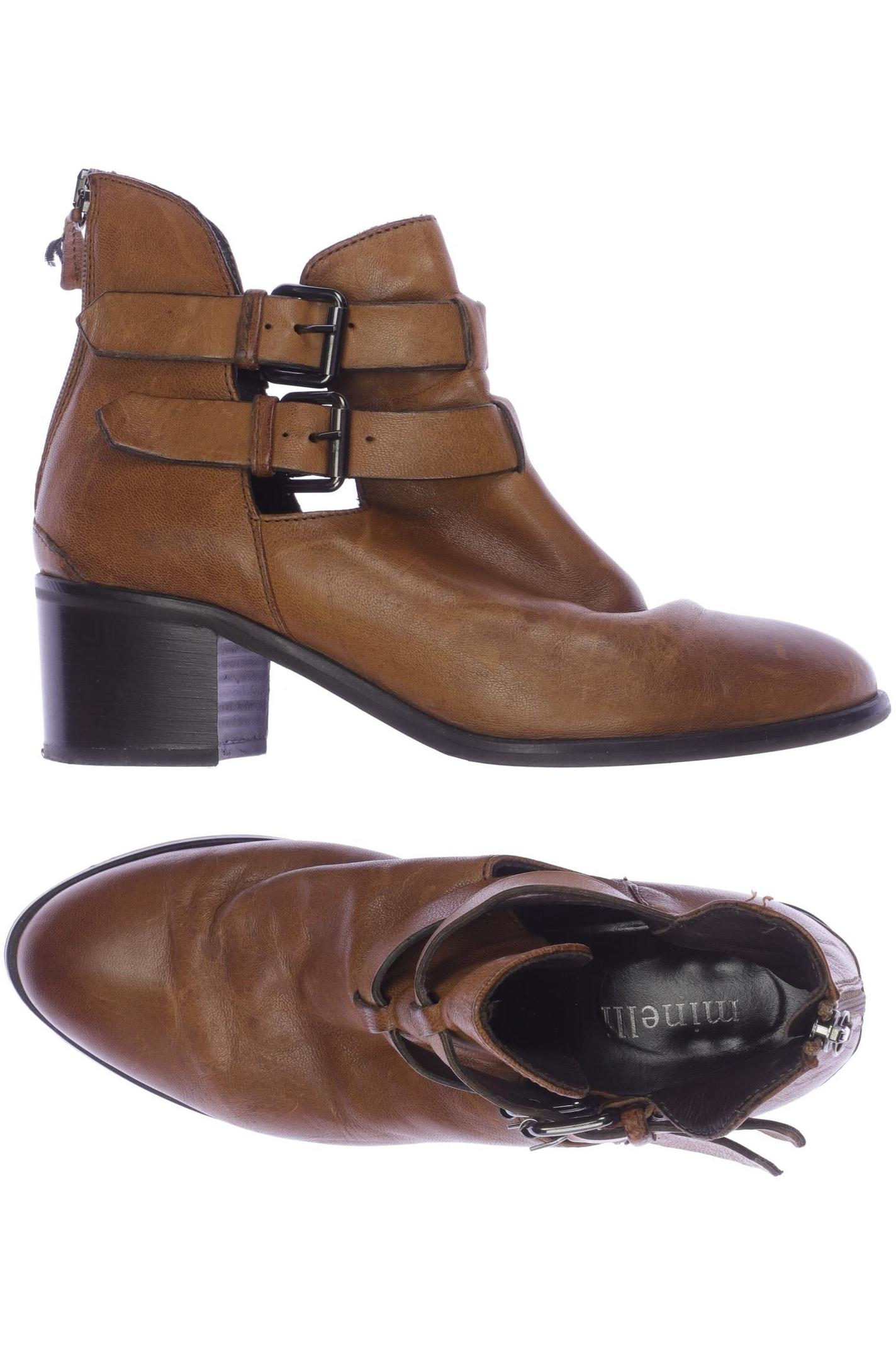

minelli Damen Stiefelette, braun, Gr. 37