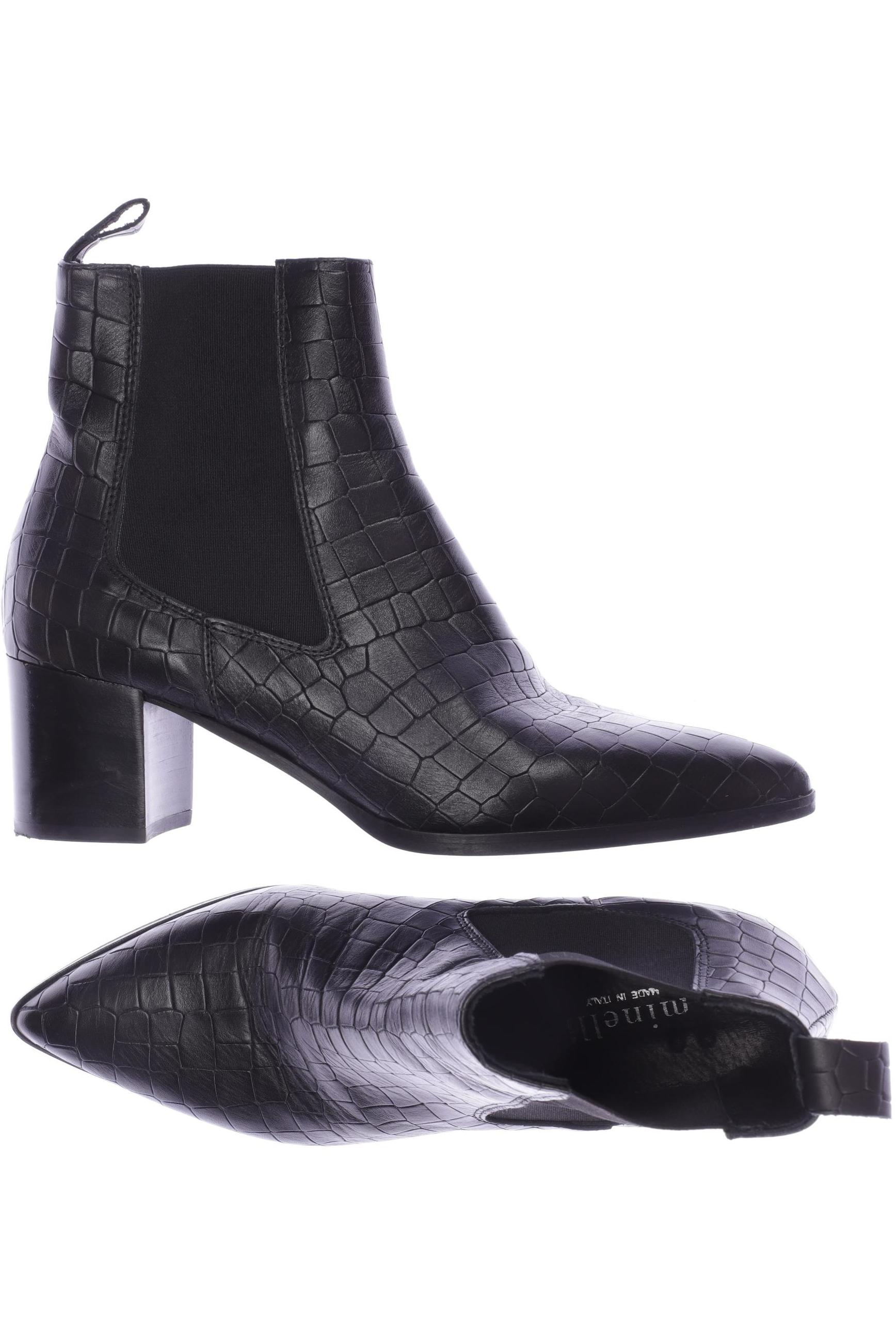 

minelli Damen Stiefelette, schwarz, Gr. 39