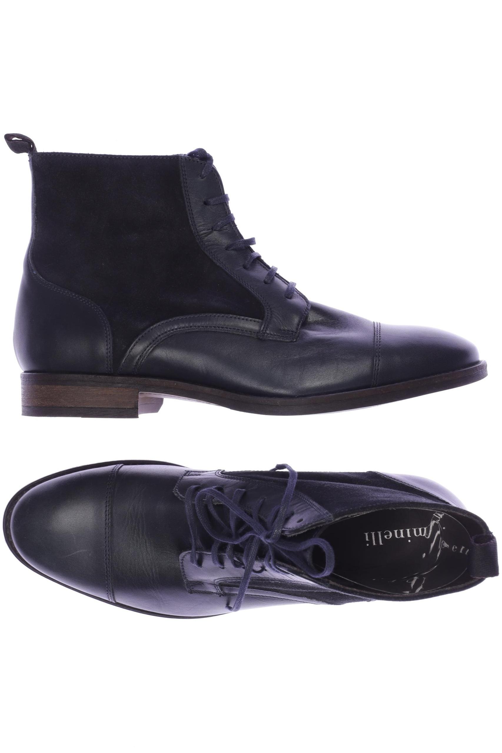 

minelli Herren Stiefel, marineblau, Gr. 42
