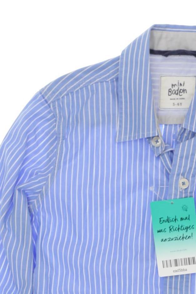 Thumbnail - Mini Boden Jungen Hemd, blau, Gr. 110