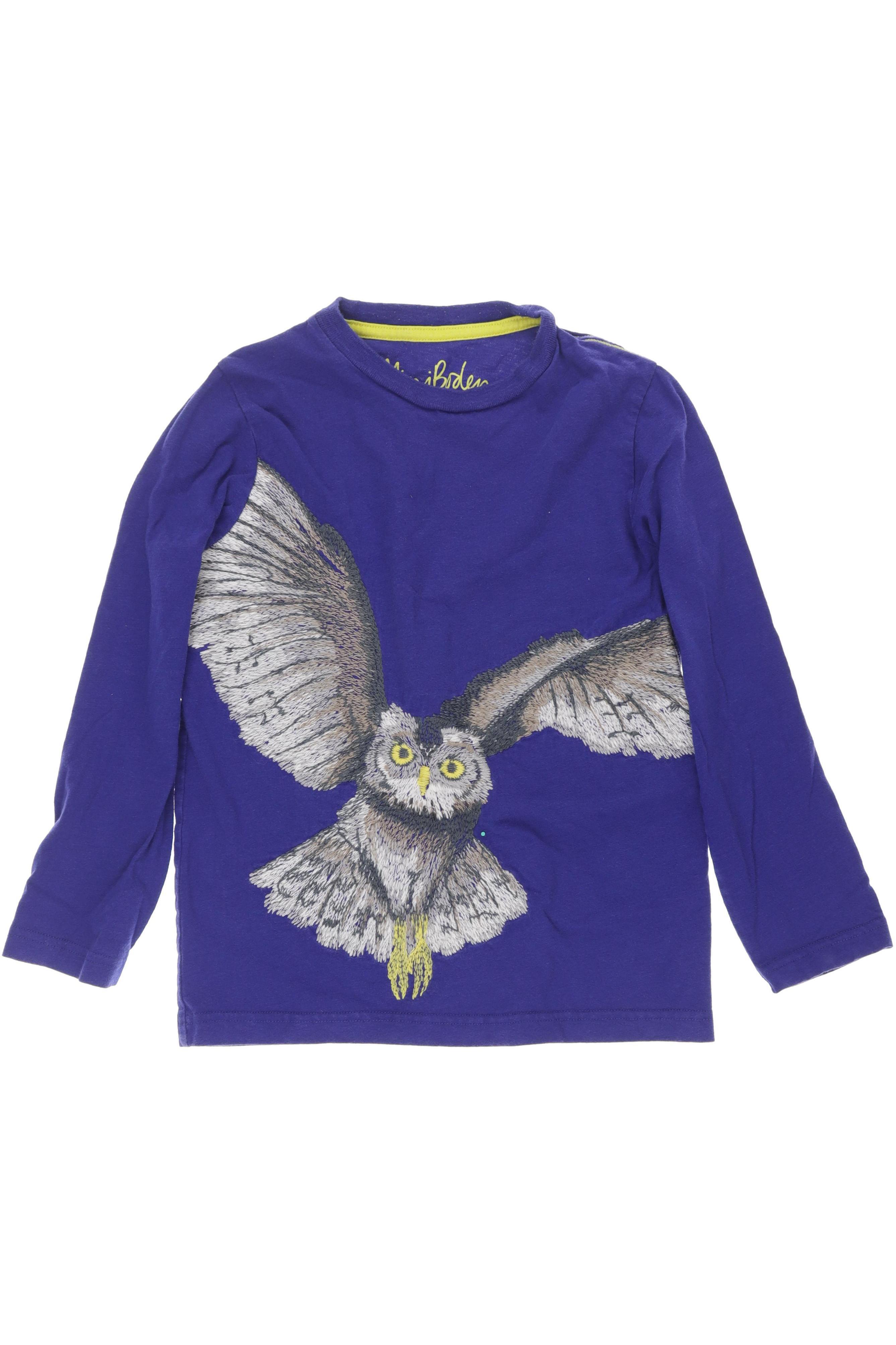 

Mini Boden Jungen Langarmshirt, blau, Gr. 122