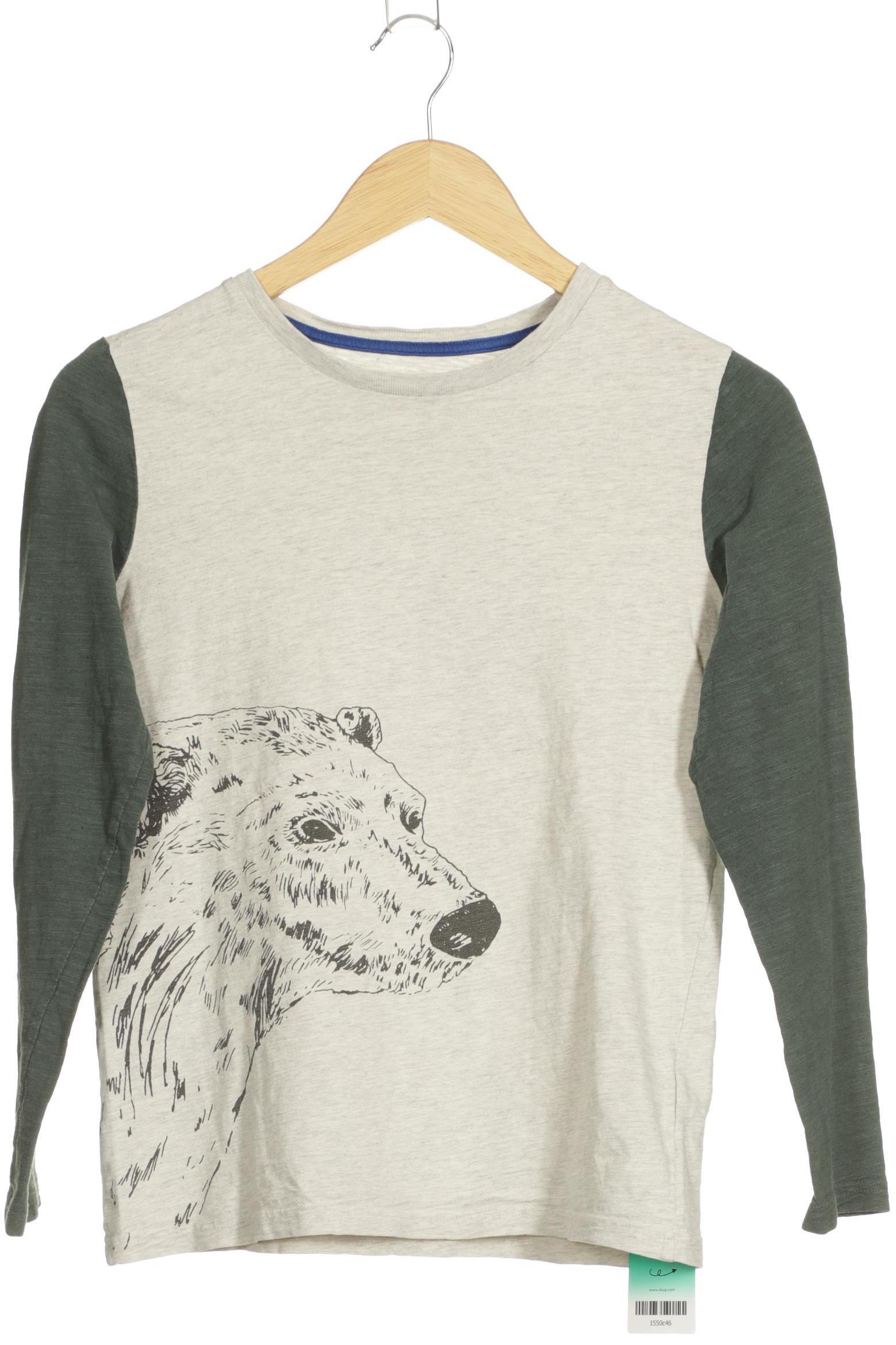 

Mini Boden Jungen Langarmshirt, grau, Gr. 146