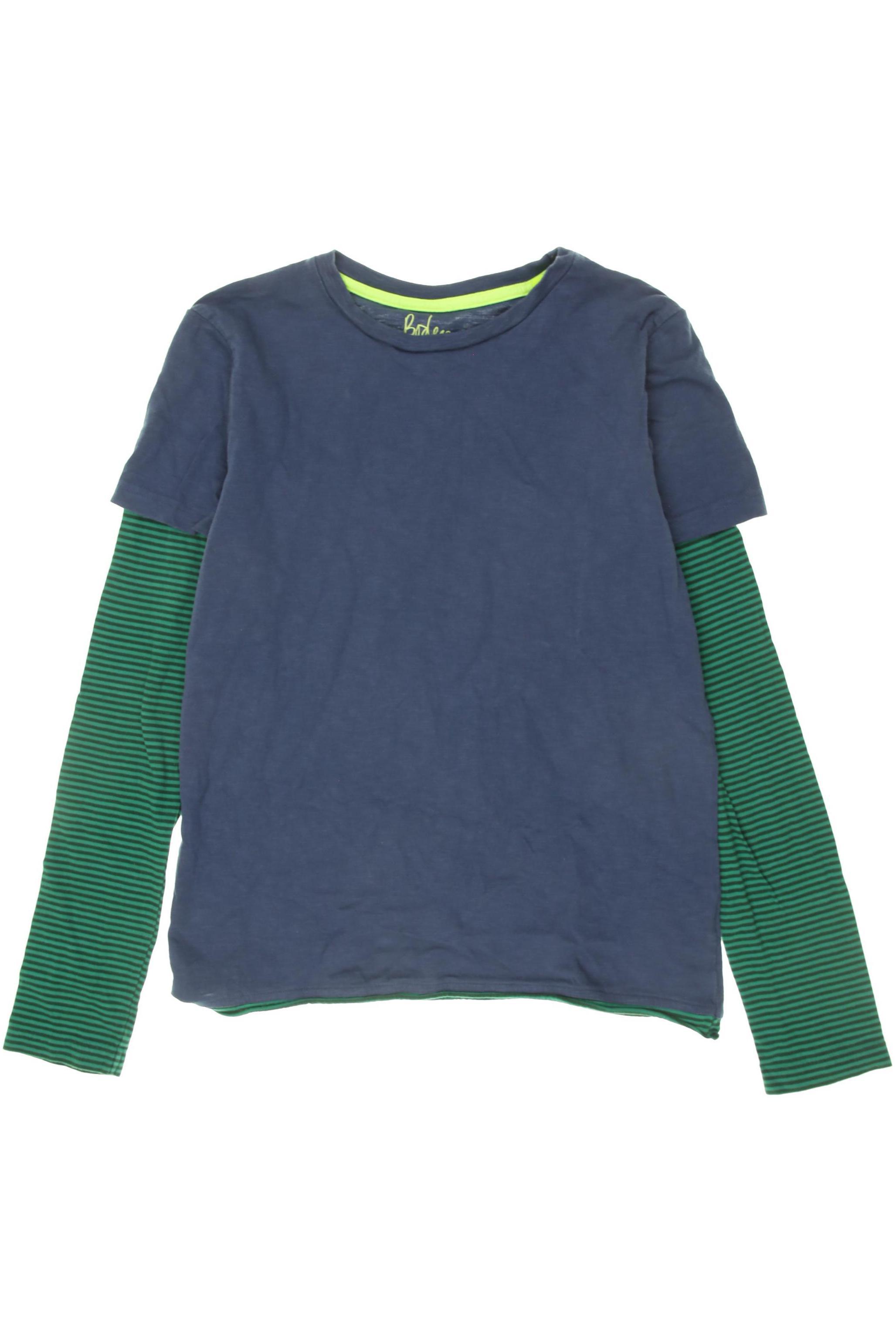 

Mini Boden Jungen Langarmshirt, blau, Gr. 158