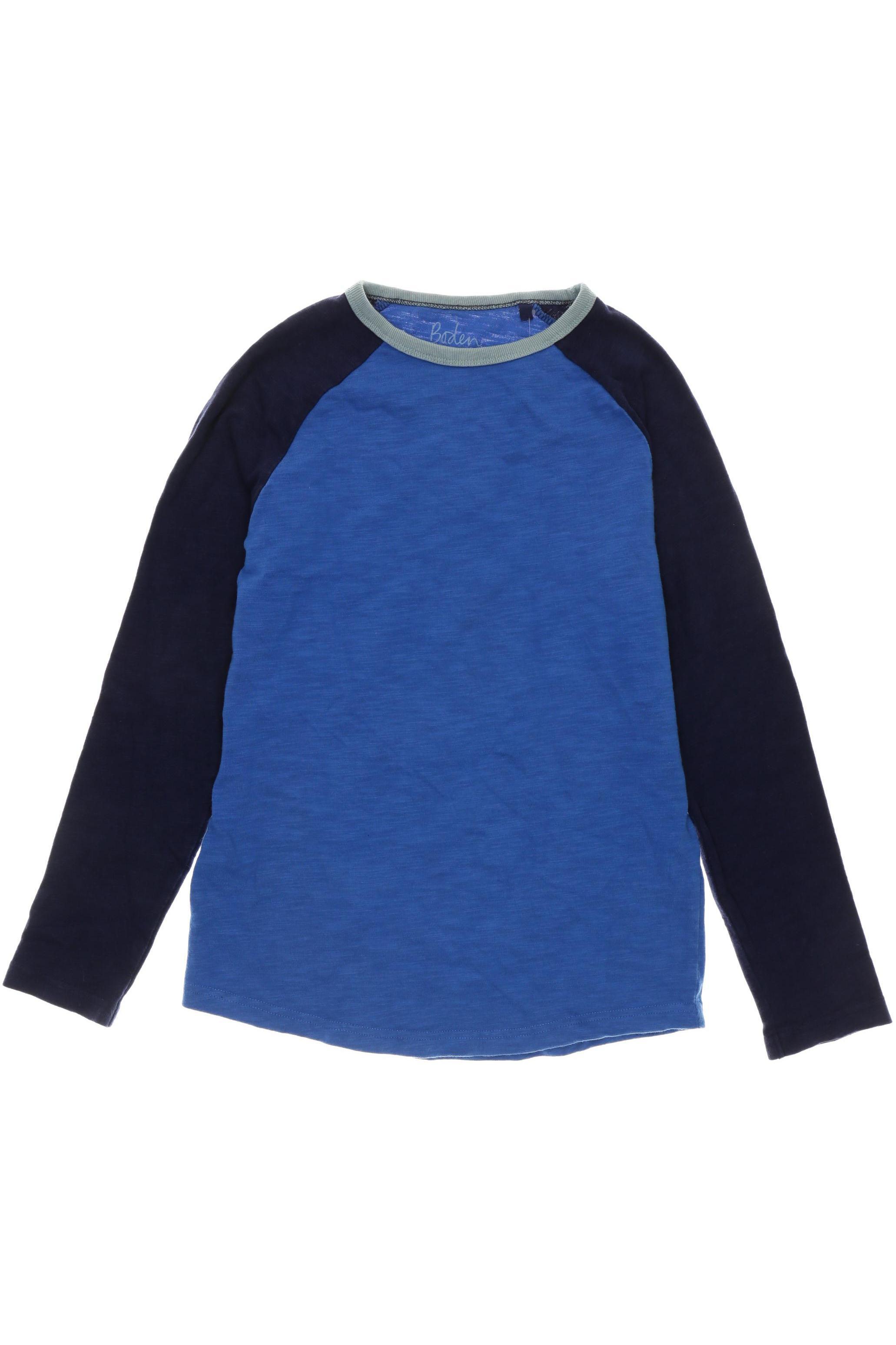 

Mini Boden Jungen Langarmshirt, blau, Gr. 152