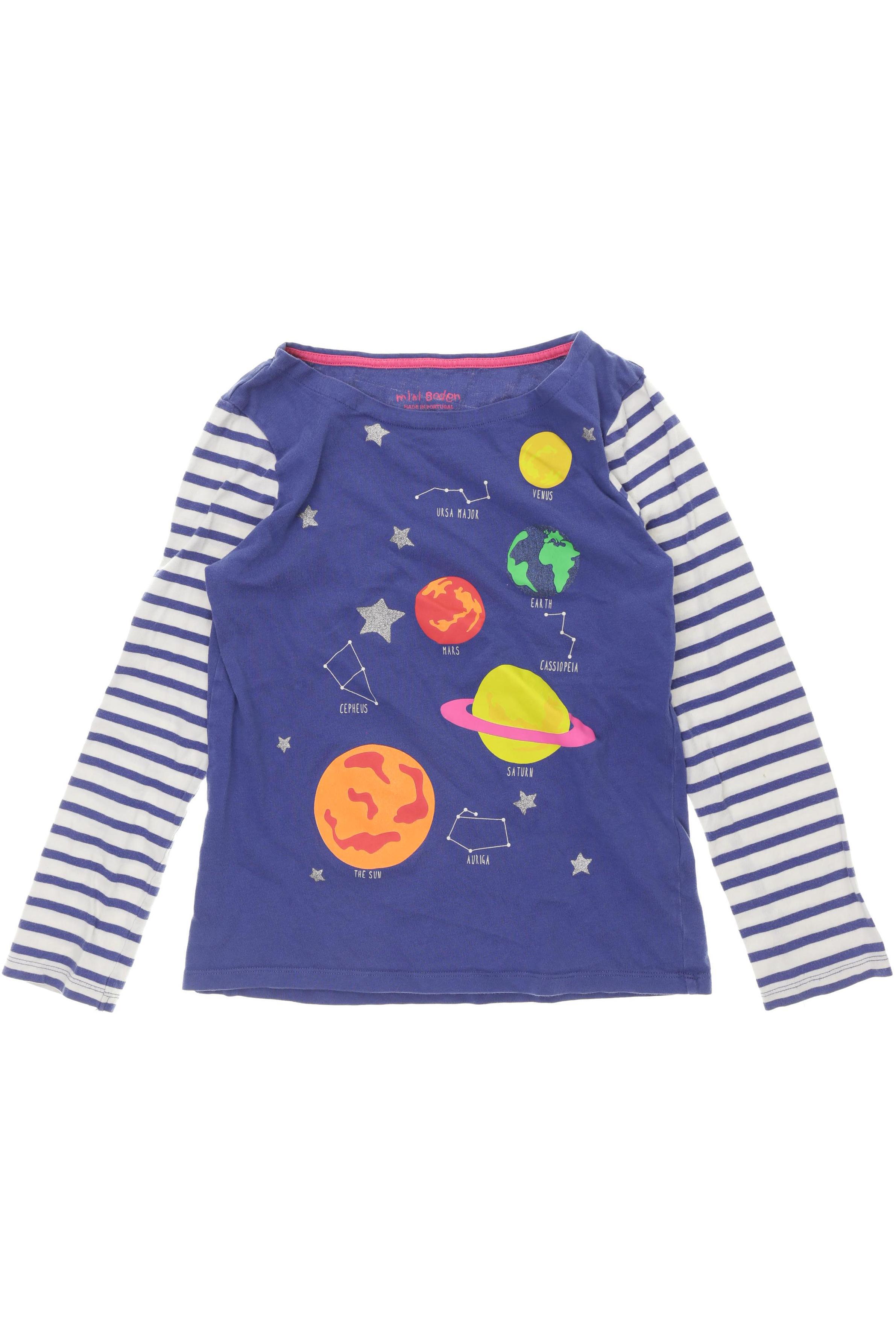 

Mini Boden Jungen Langarmshirt, blau, Gr.