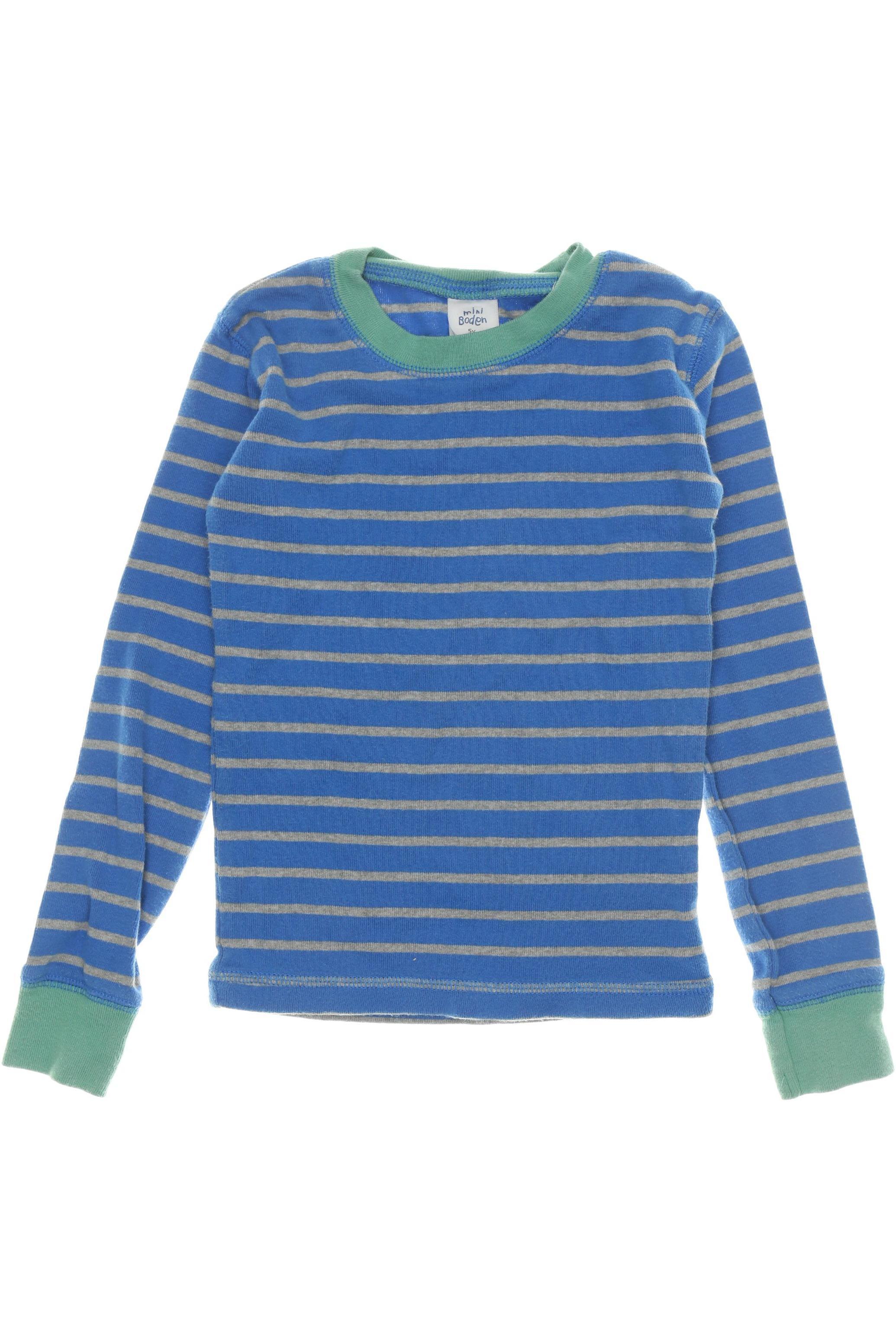 

Mini Boden Jungen Langarmshirt, blau, Gr. 110