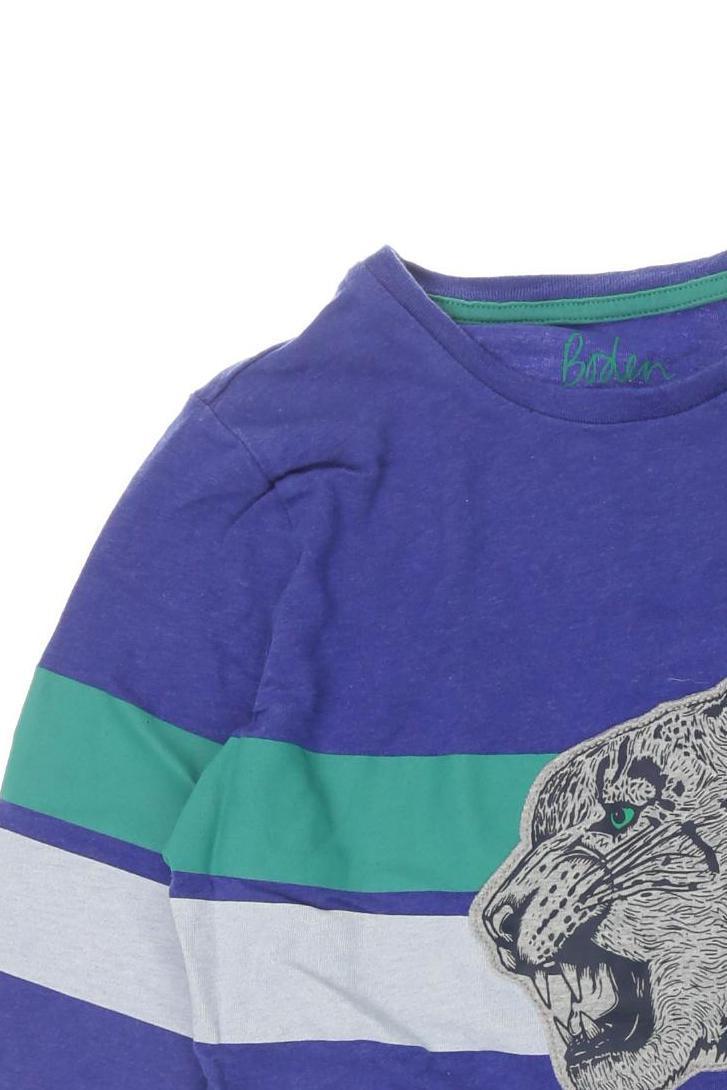 Thumbnail - Mini Boden Jungen Langarmshirt, blau, Gr. 140