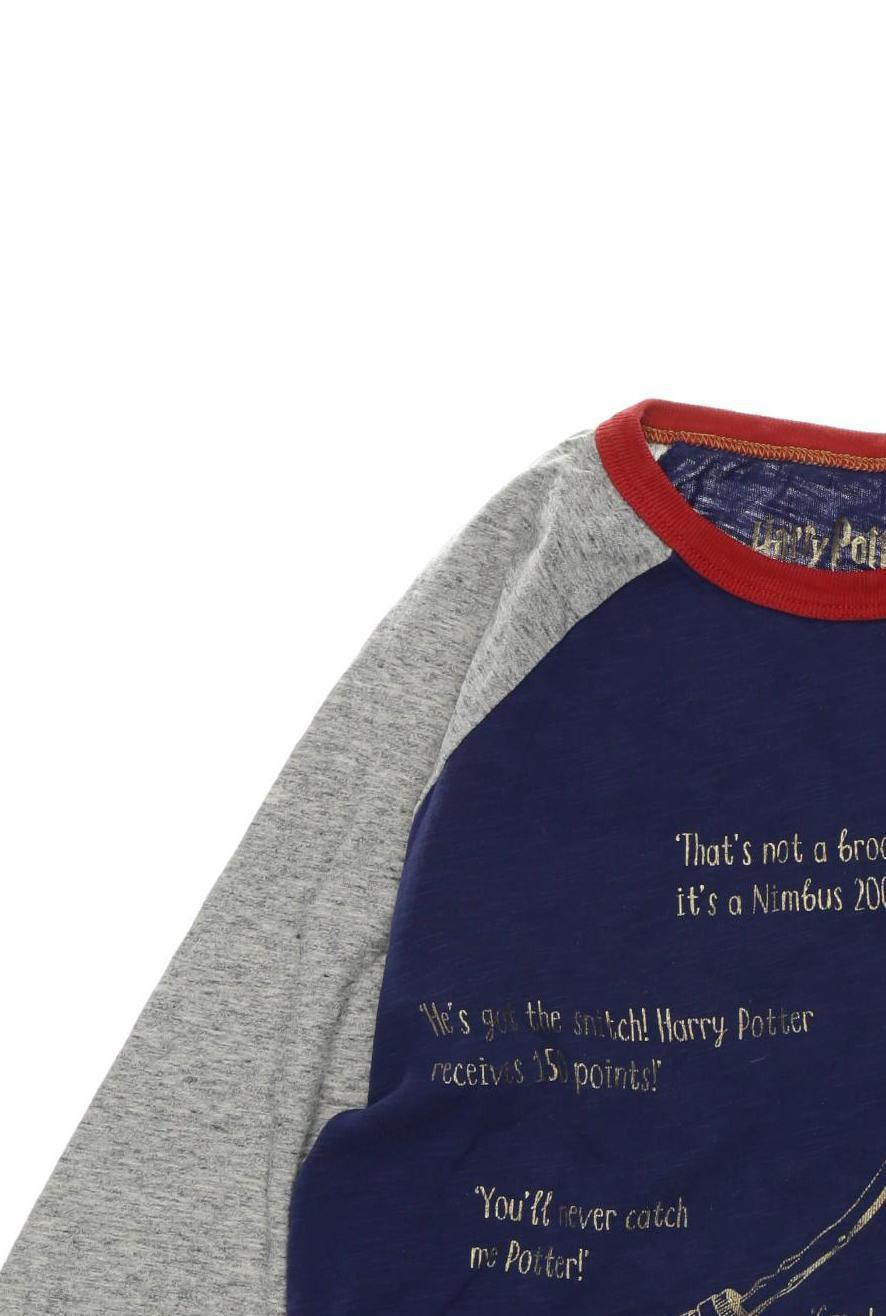 Thumbnail - Mini Boden Jungen Langarmshirt, blau, Gr. 140