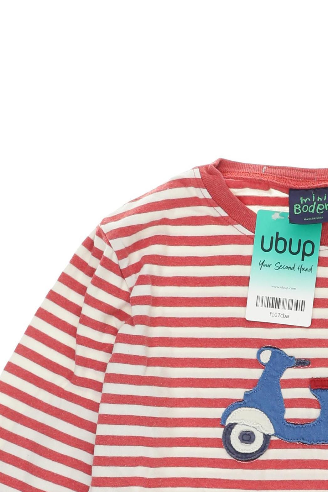 Thumbnail - Mini Boden Jungen Langarmshirt, rot, Gr. 104