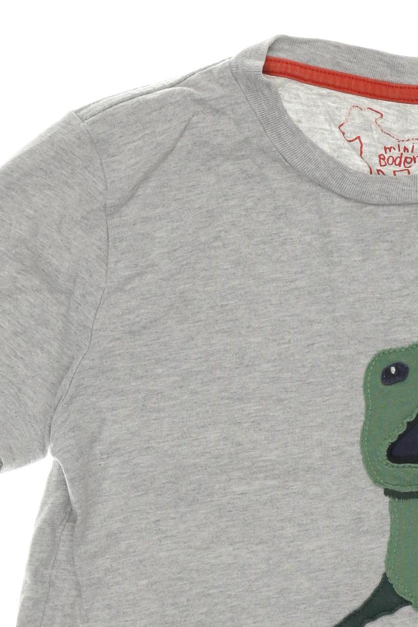Thumbnail - Mini Boden Jungen T-Shirt, grau, Gr. 122