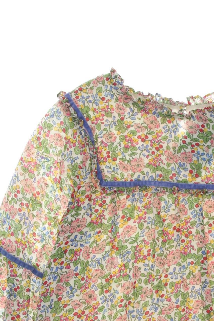 Thumbnail - Mini Boden Mädchen Bluse, grün, Gr. 152