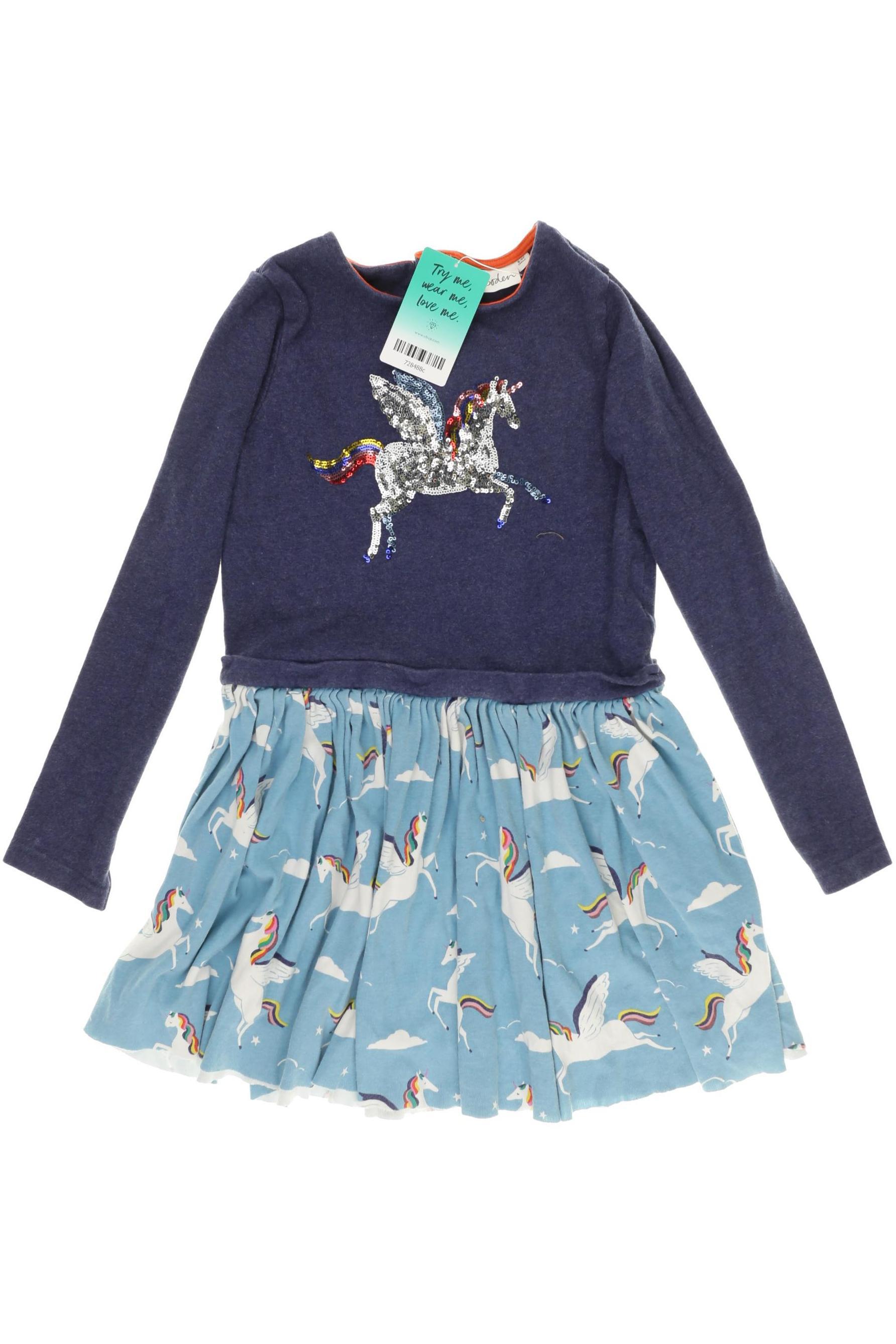 

Mini Boden Mädchen Kleid, blau, Gr. 134