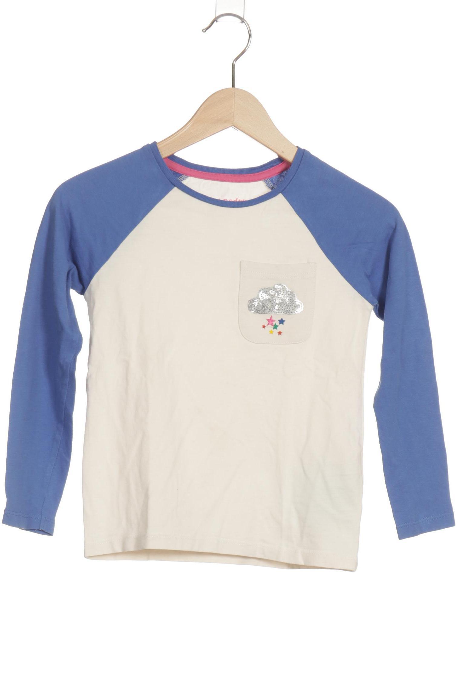 

Mini Boden Mädchen Langarmshirt, blau, Gr. 104