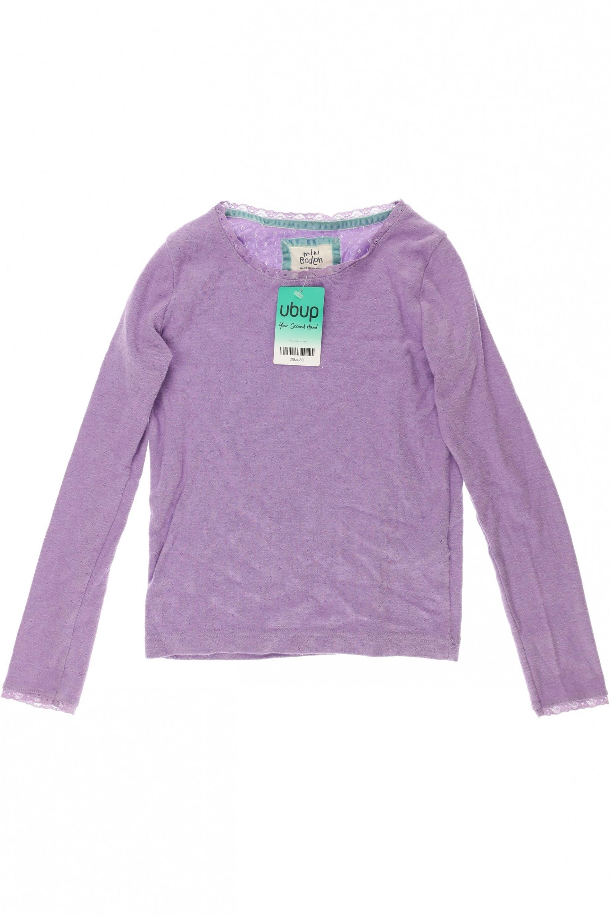 

Mini Boden Mädchen Langarmshirt, lila, Gr. 146