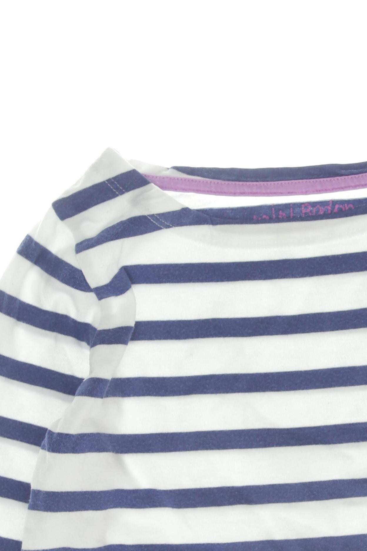 Thumbnail - Mini Boden Mädchen Langarmshirt, weiß, Gr. 98