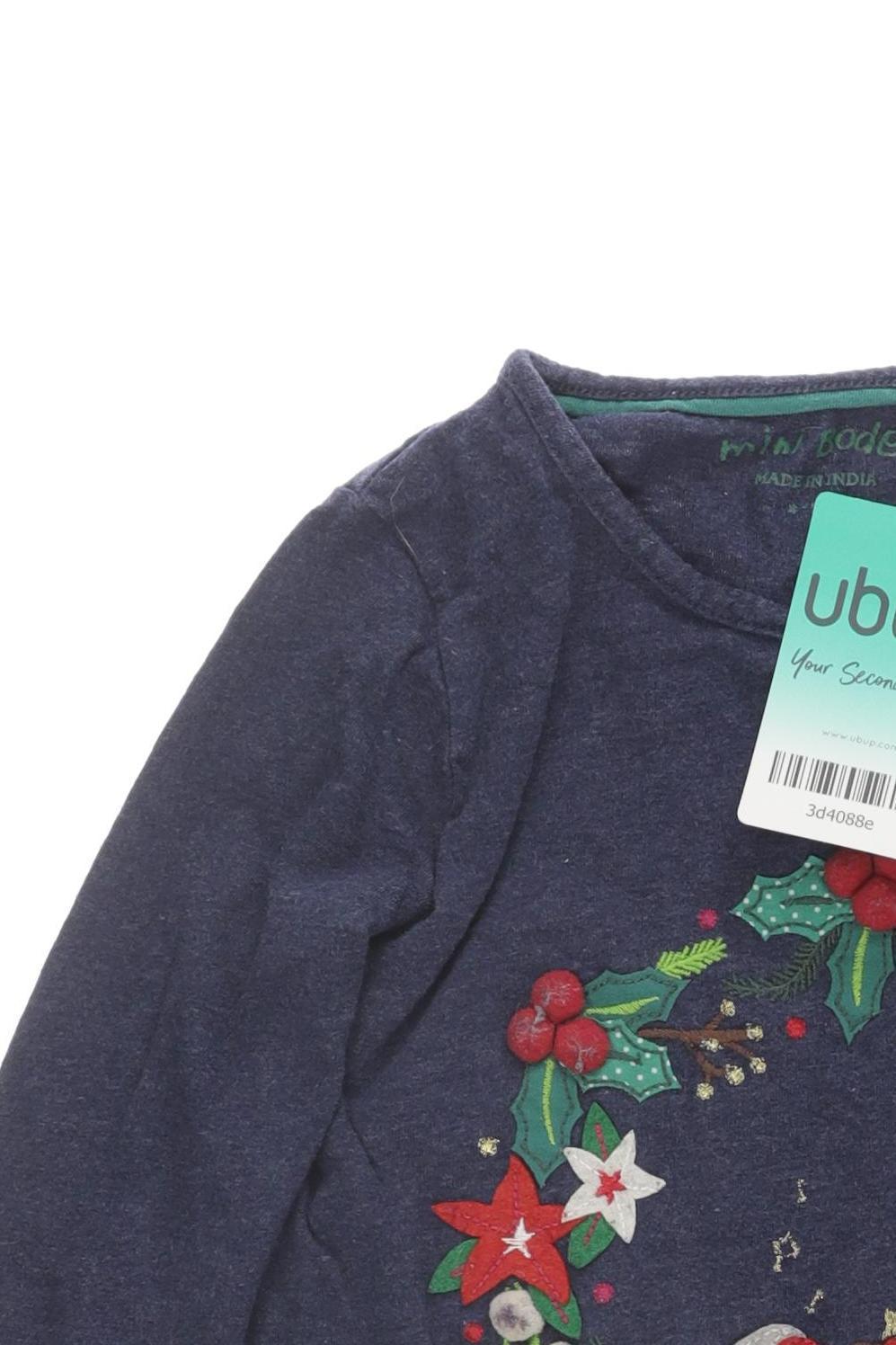 Thumbnail - Mini Boden Mädchen Langarmshirt, blau, Gr. 104