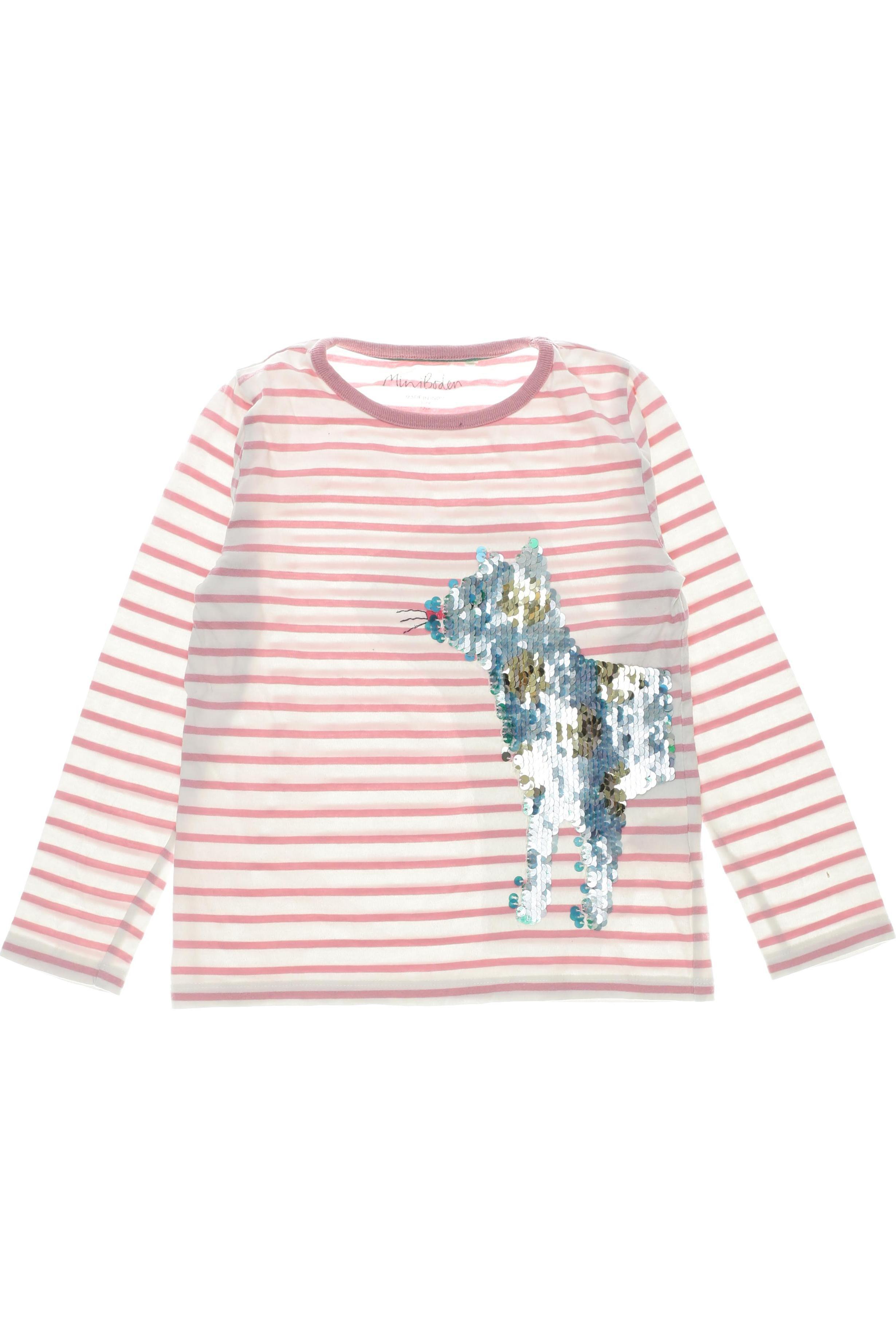 

Mini Boden Mädchen Langarmshirt, pink, Gr. 146