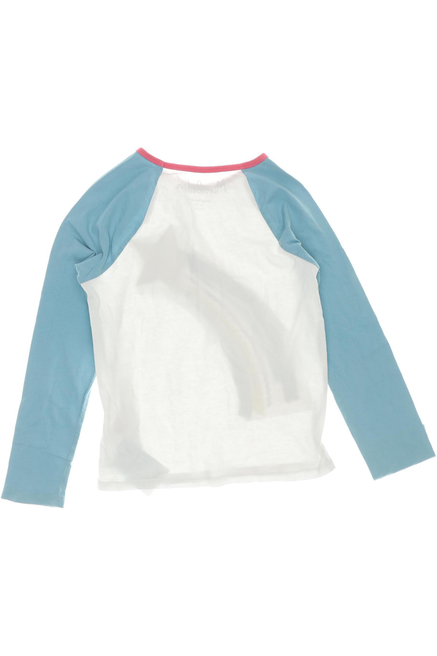 Thumbnail - Mini Boden Mädchen Langarmshirt, blau, Gr. 140