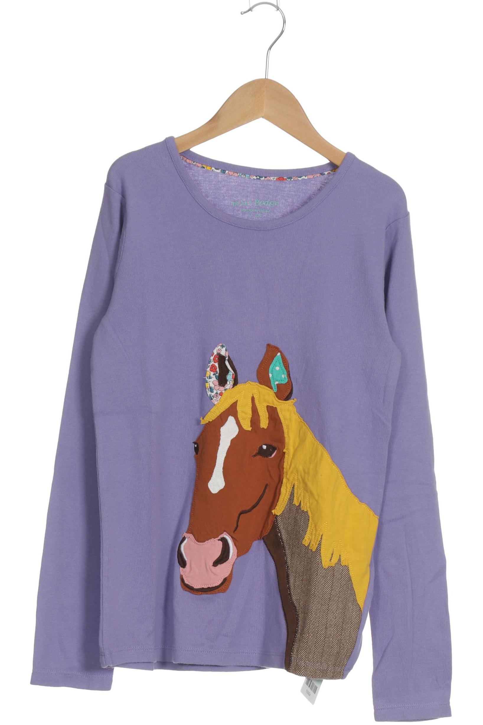 

Mini Boden Mädchen Langarmshirt, lila, Gr. 146