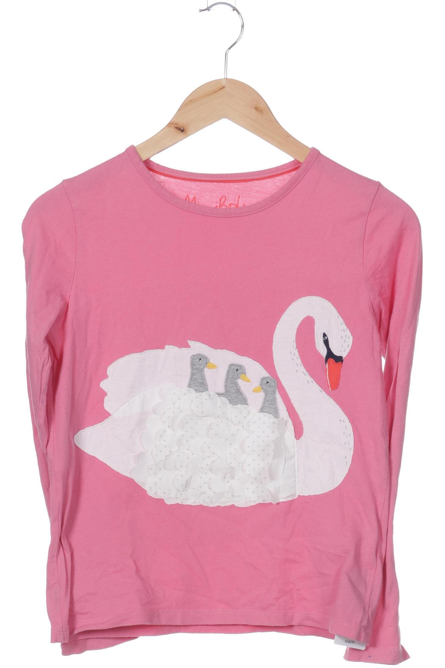 

Mini Boden Mädchen Langarmshirt, pink, Gr. 152