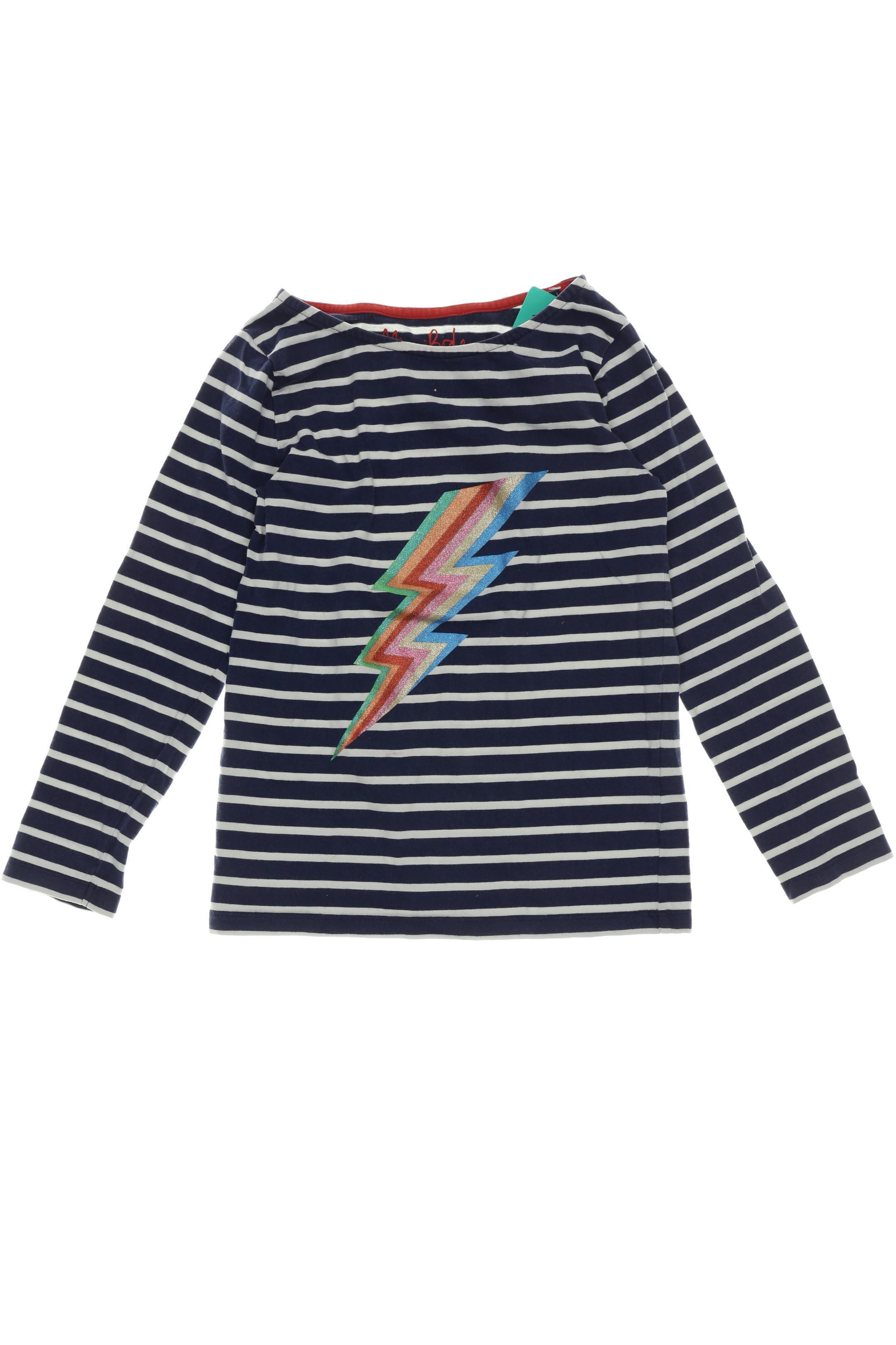 

Mini Boden Mädchen Langarmshirt, blau, Gr. 128