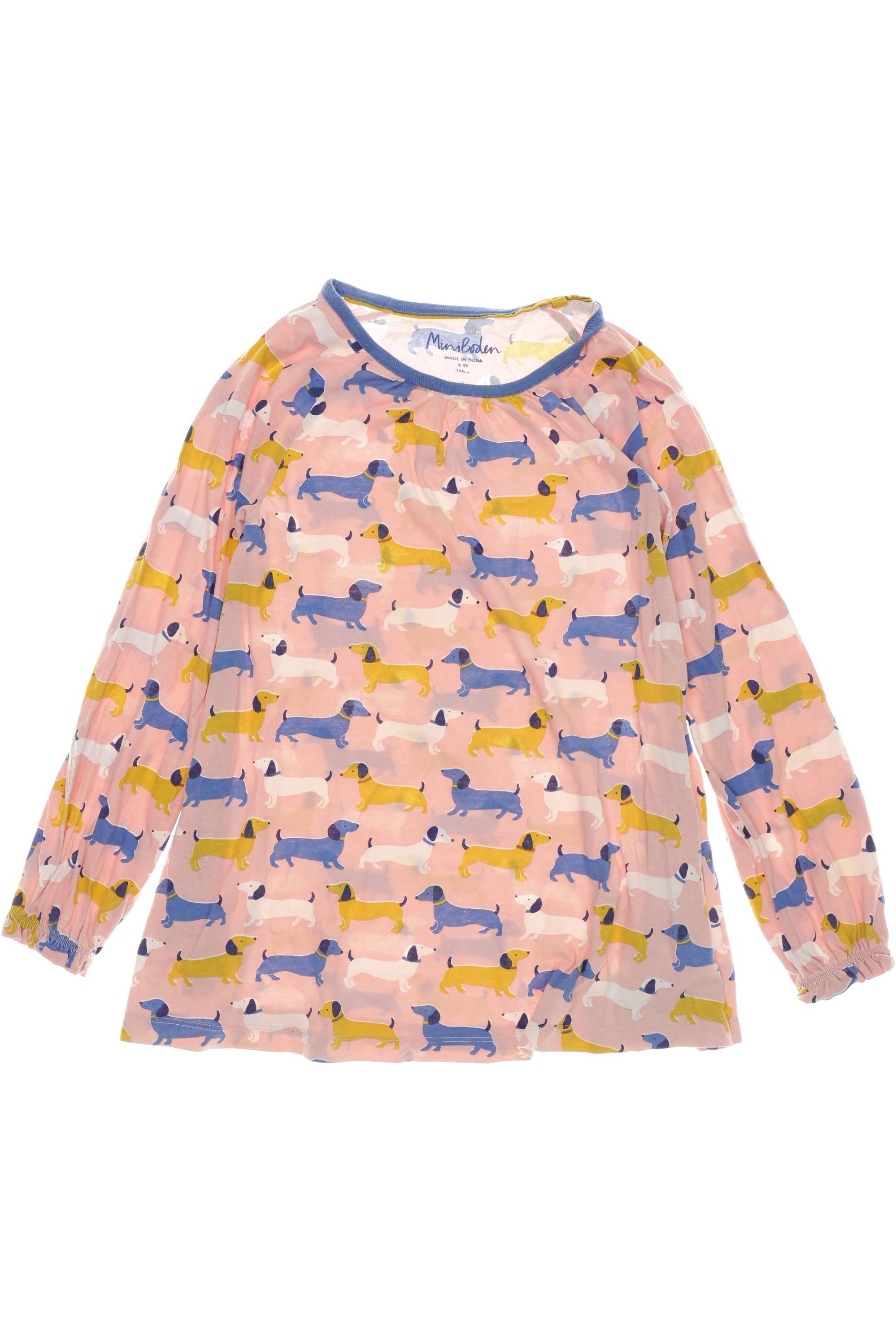 

Mini Boden Mädchen Langarmshirt, pink, Gr. 134