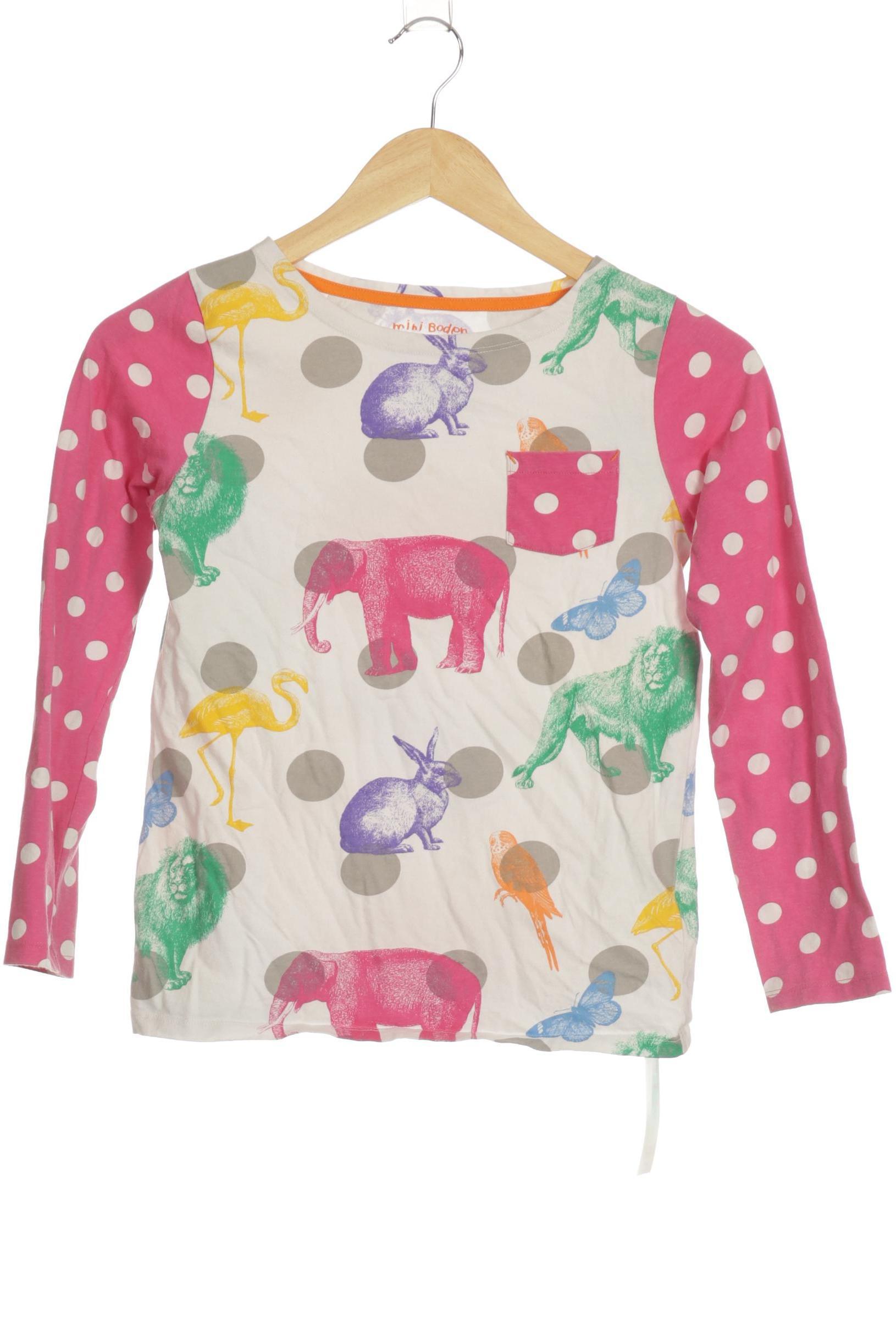 

Mini Boden Mädchen Langarmshirt, pink, Gr. 146
