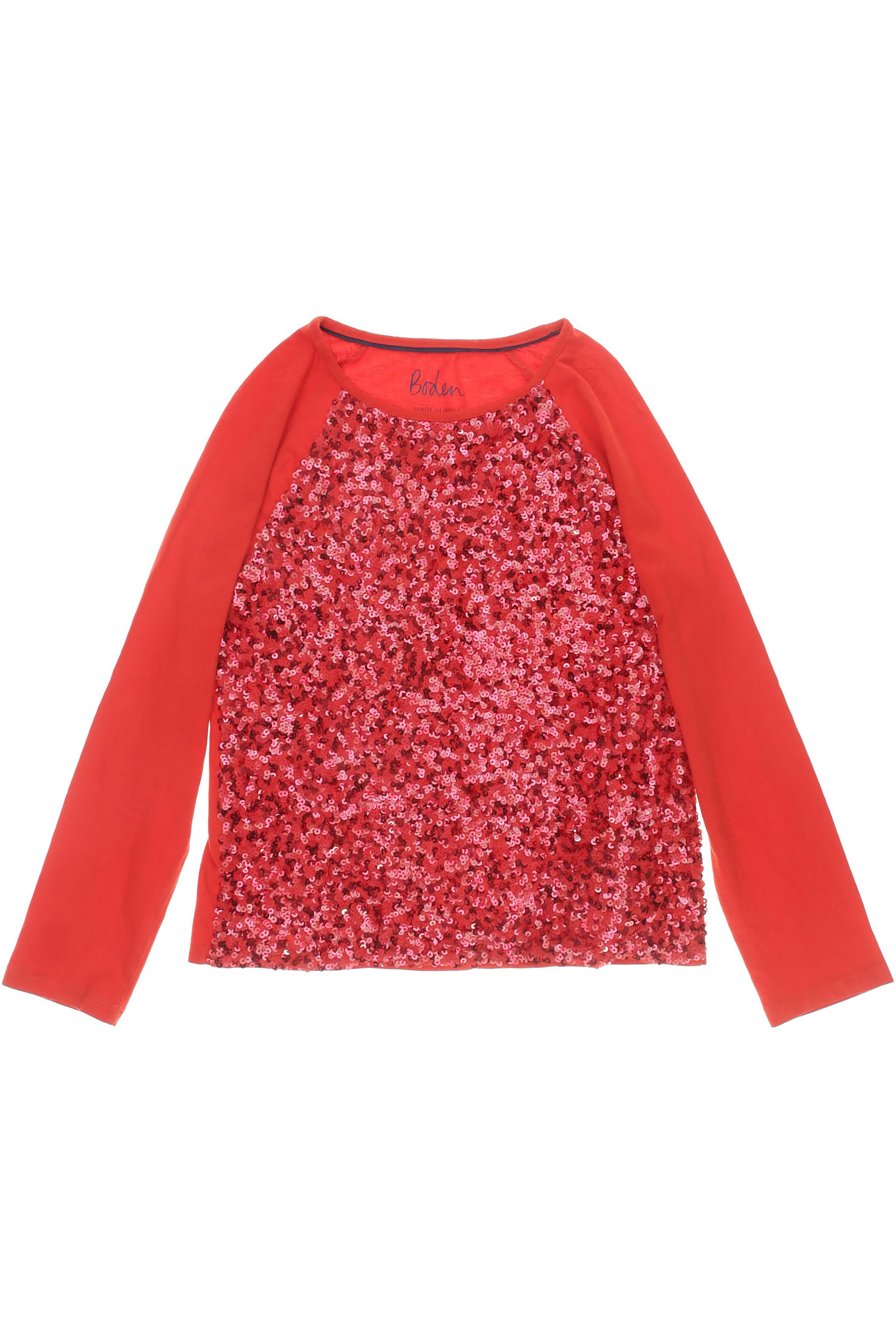 

Mini Boden Mädchen Langarmshirt, rot, Gr.