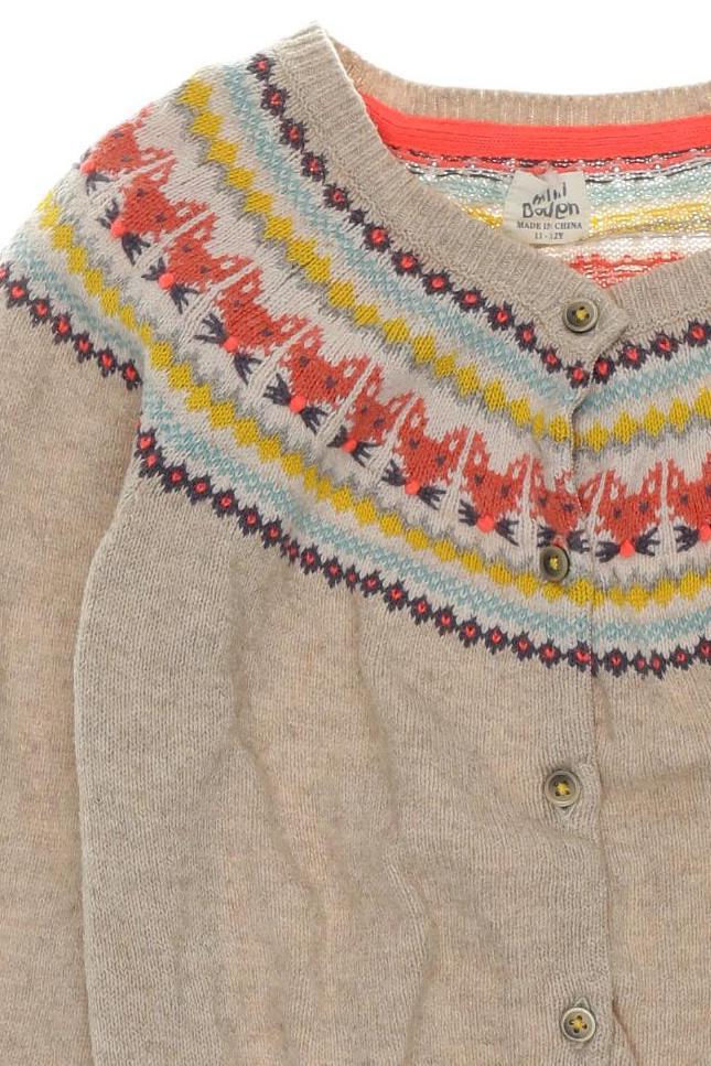 Thumbnail - Mini Boden Mädchen Strickjacke, beige, Gr. 146