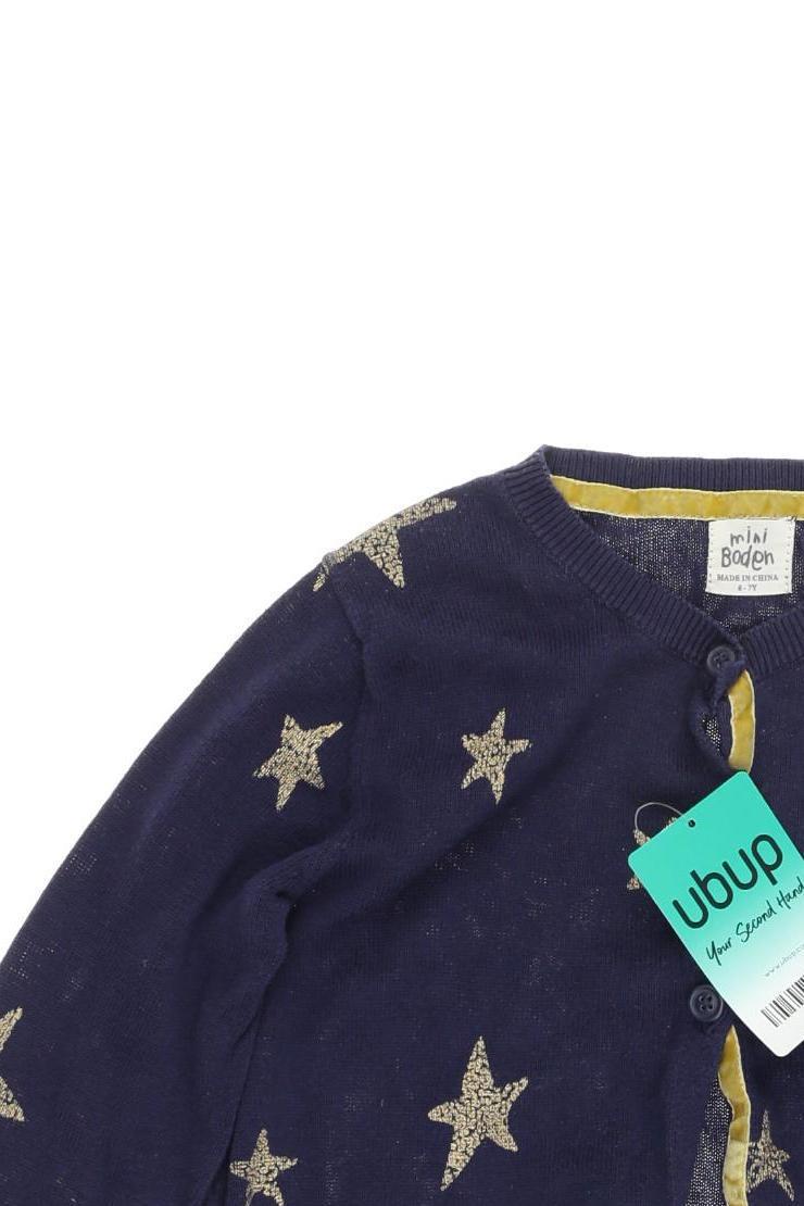 Thumbnail - Mini Boden Mädchen Strickjacke, blau, Gr. 116