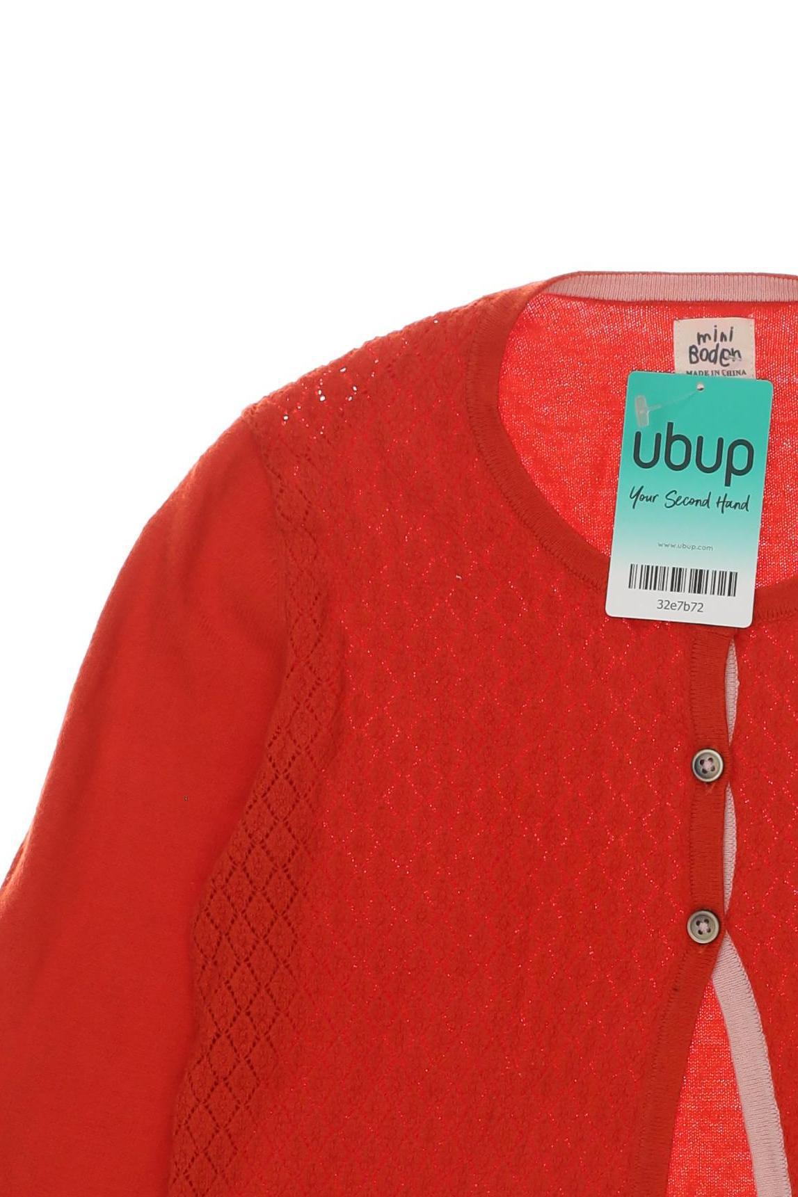 Thumbnail - Mini Boden Mädchen Strickjacke, orange, Gr. 146