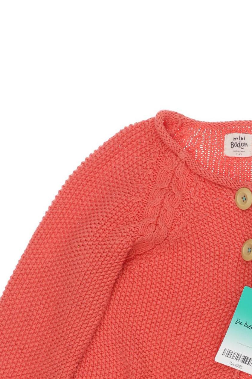 Thumbnail - Mini Boden Mädchen Strickjacke, orange, Gr. 122