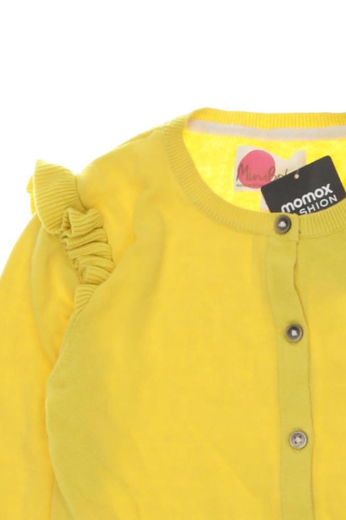 Thumbnail - Mini Boden Mädchen Strickjacke, gelb, Gr. 122