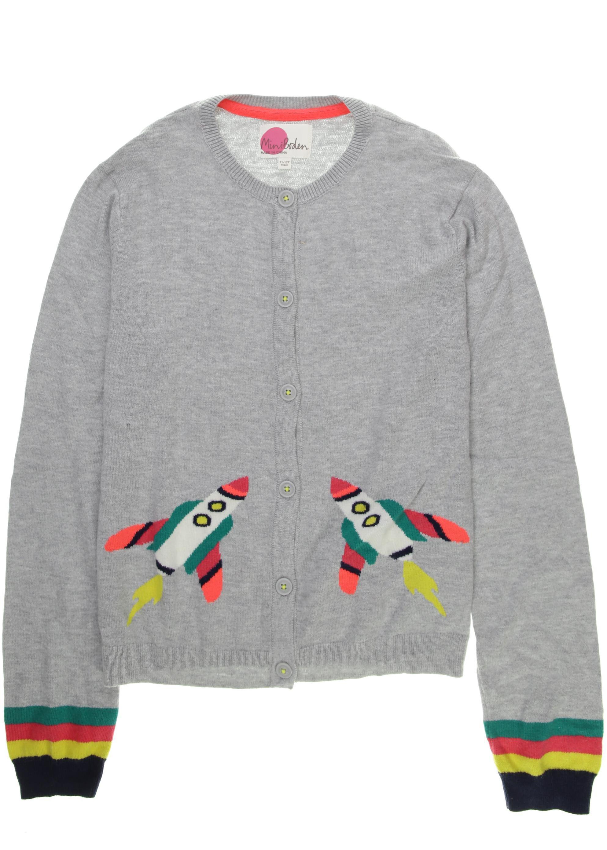 

Mini Boden Mädchen Strickjacke, grau, Gr. 152