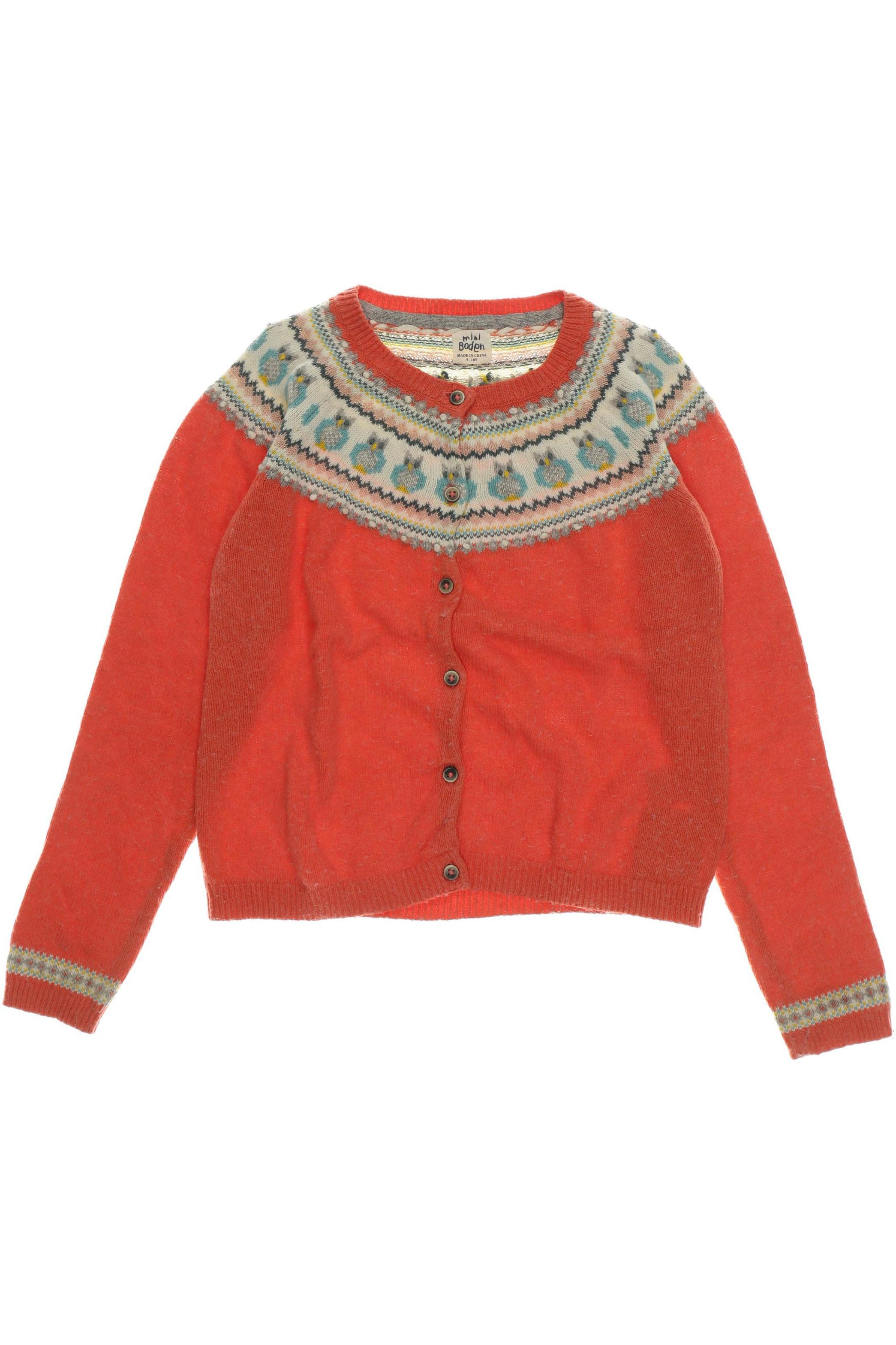 

Mini Boden Mädchen Strickjacke, orange, Gr. 134