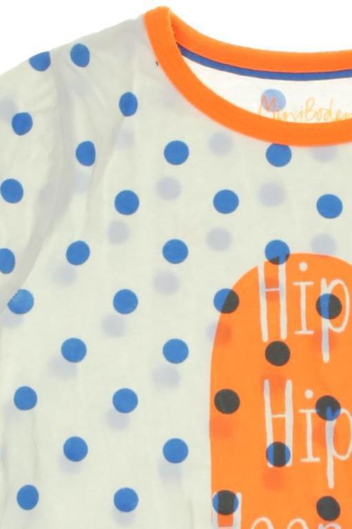 Thumbnail - Mini Boden Mädchen T-Shirt, orange, Gr. 122