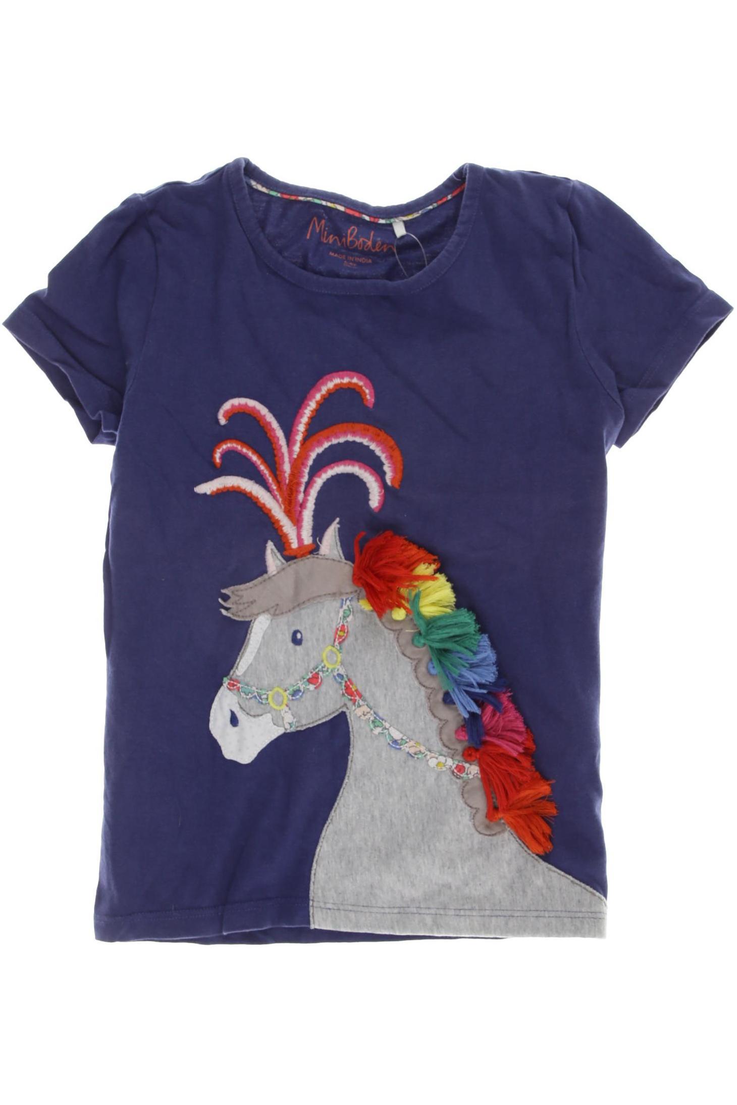 

Mini Boden Mädchen T-Shirt, blau, Gr. 116