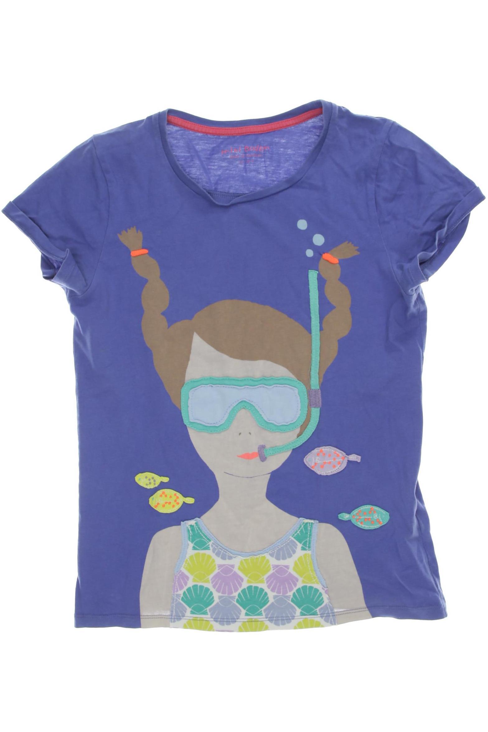 

Mini Boden Mädchen T-Shirt, blau, Gr.
