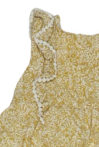 Thumbnail - Mini A Ture Mädchen Kleid, gelb, Gr. 68