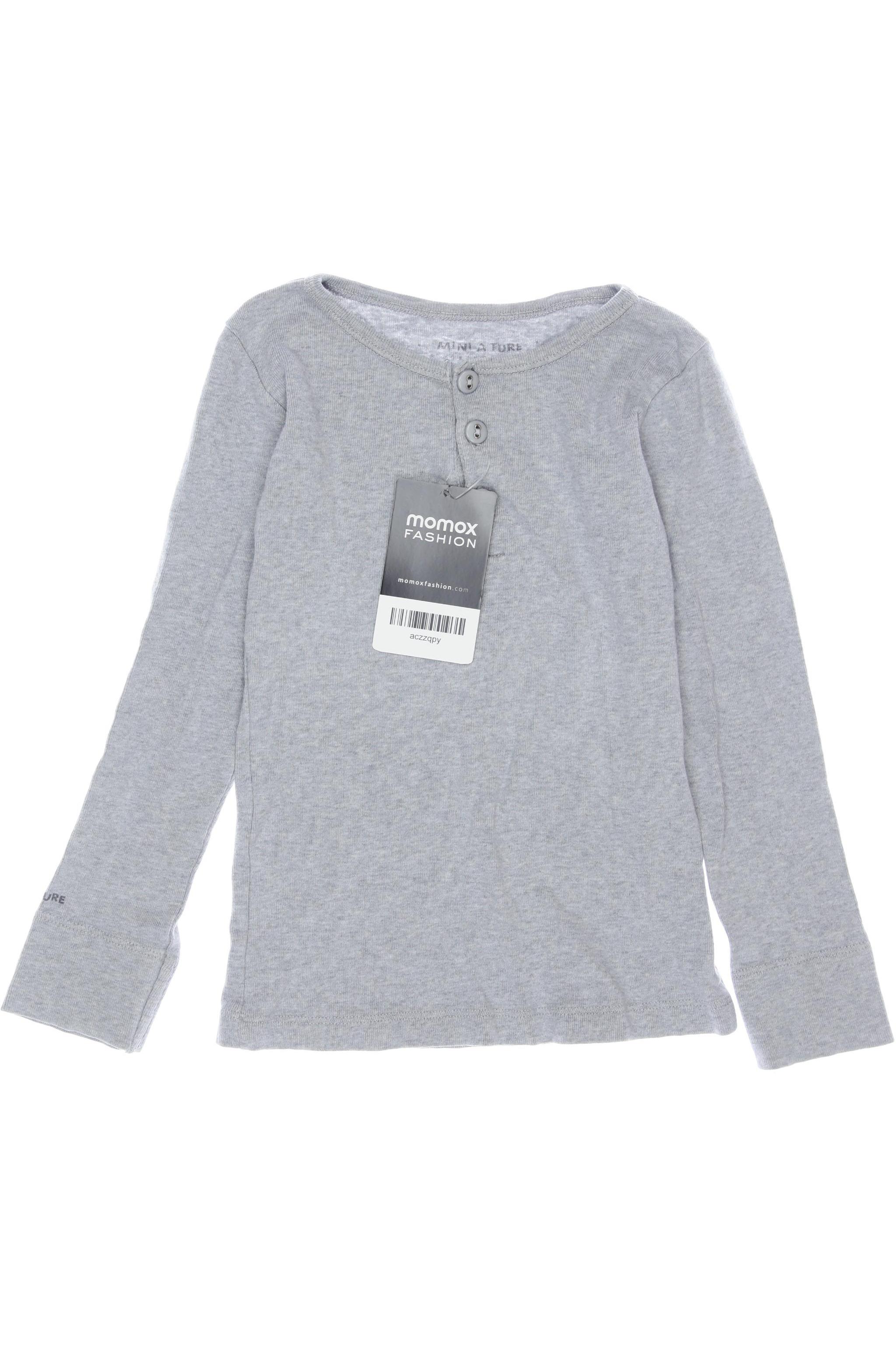 

Mini A Ture Jungen Langarmshirt, grau, Gr. 104