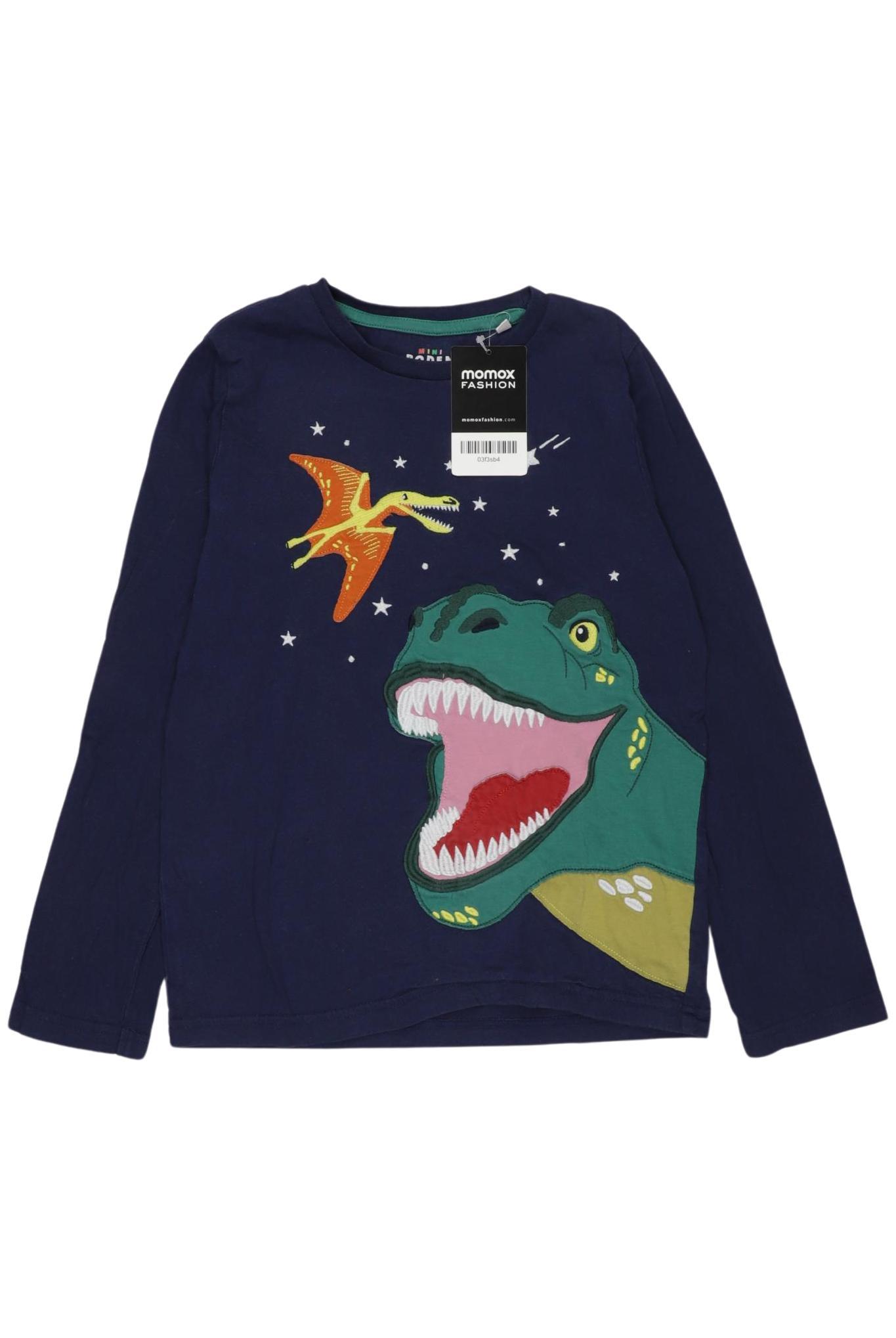 

Mini Boden Herren Langarmshirt, blau, Gr. 128