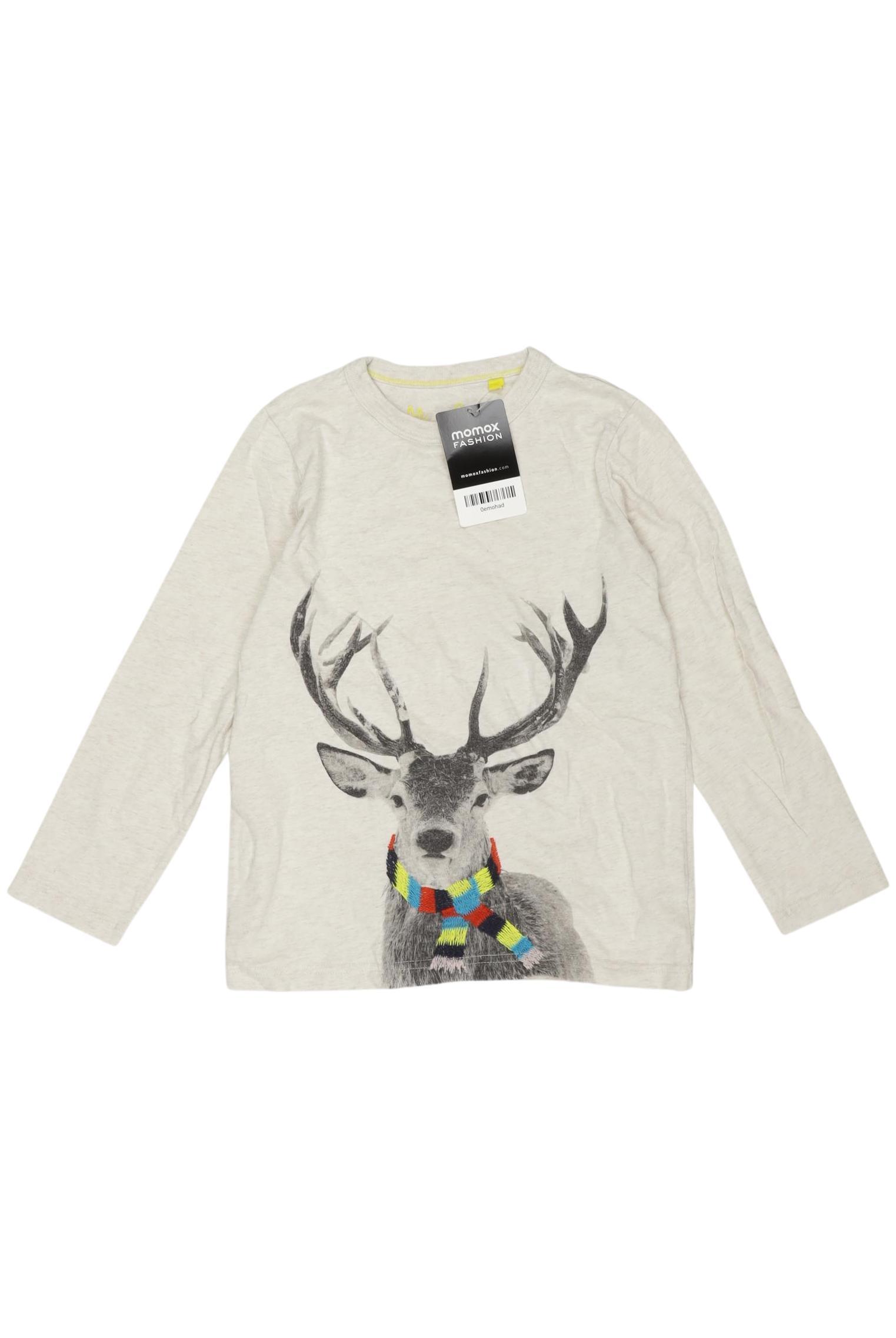 

Mini Boden Jungen Langarmshirt, grau, Gr. 122